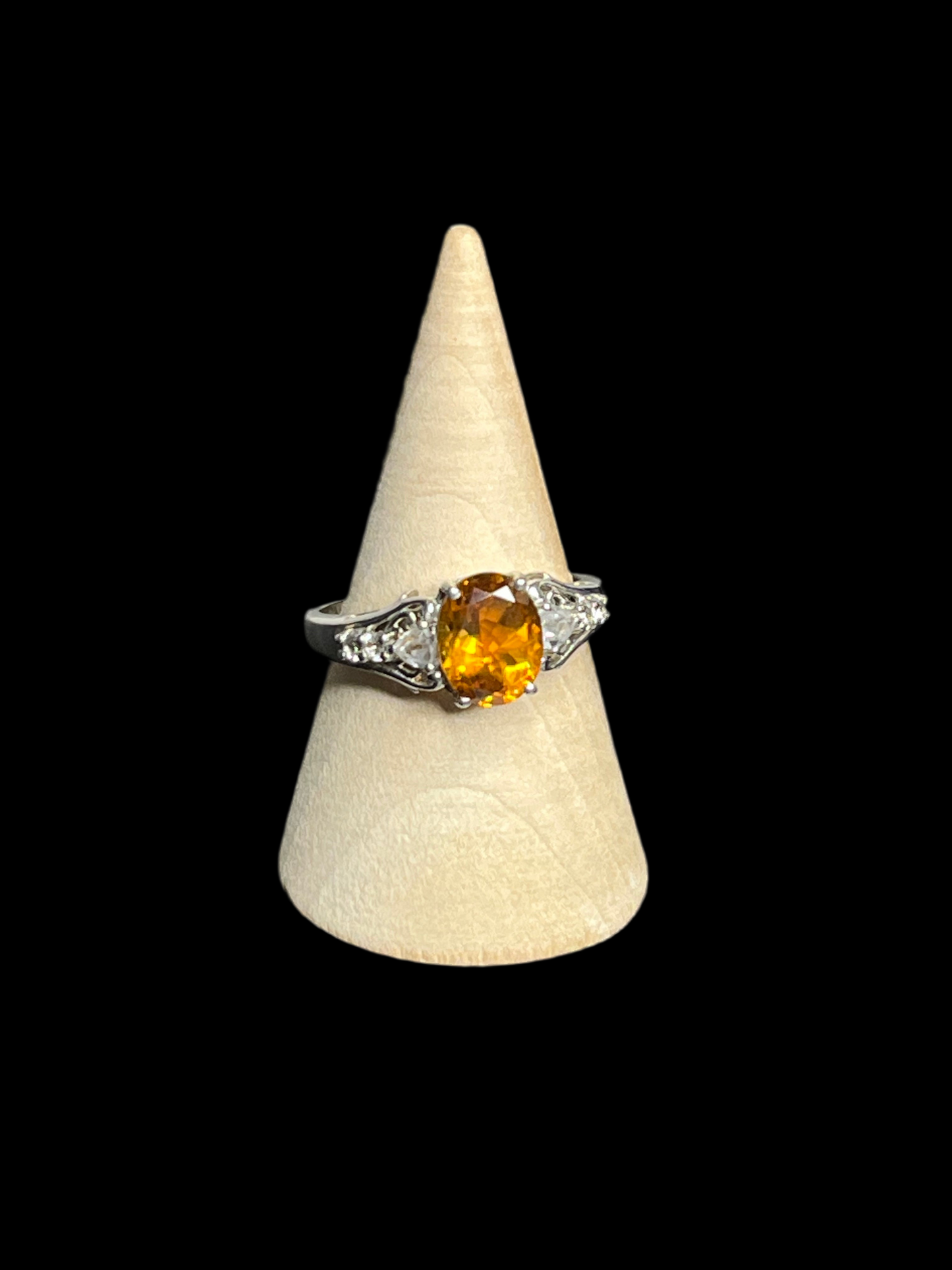 Citrine Sterling Silver Rings