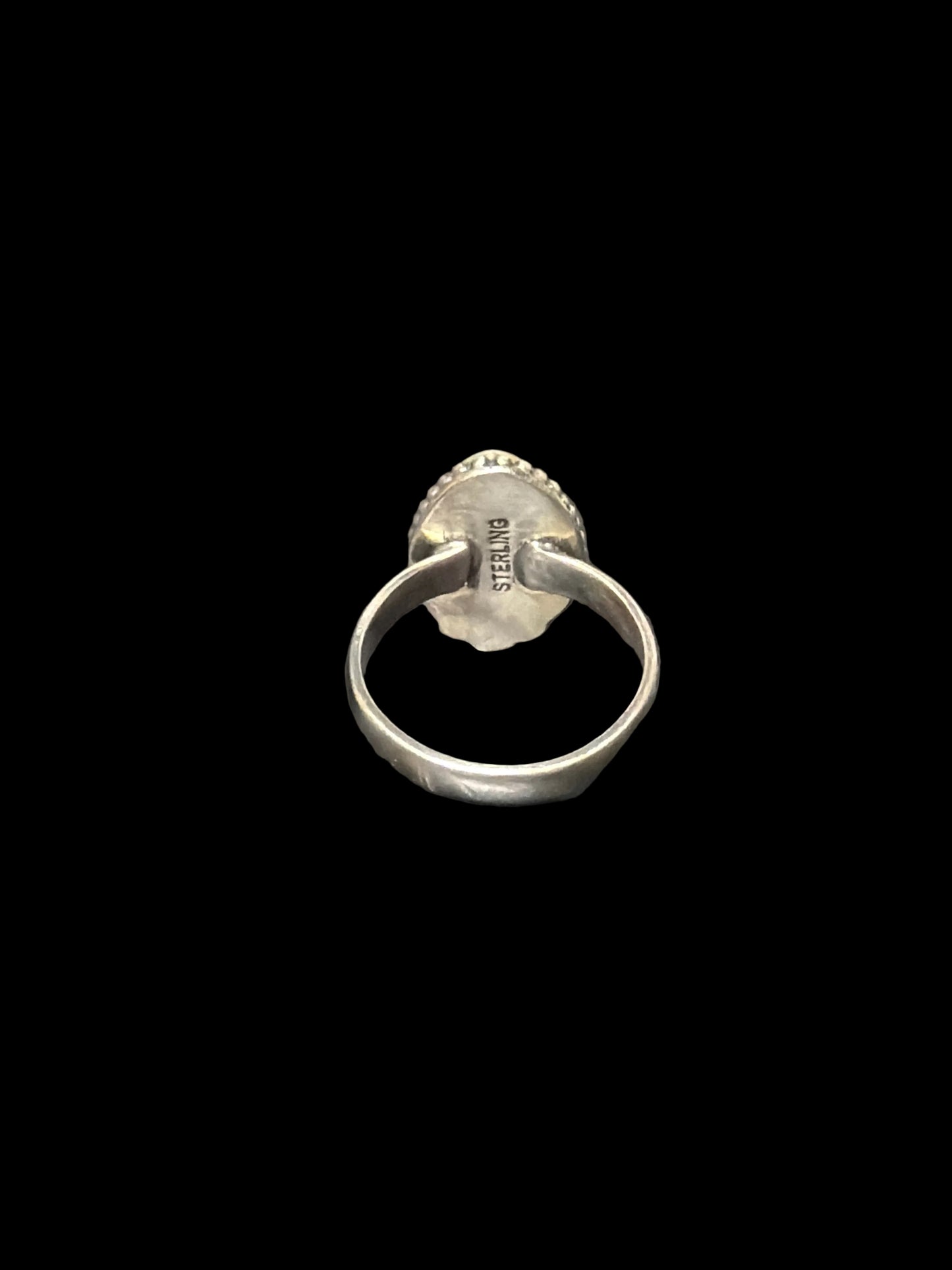 Handcrafted Ethiopian Opal Ring - size 8