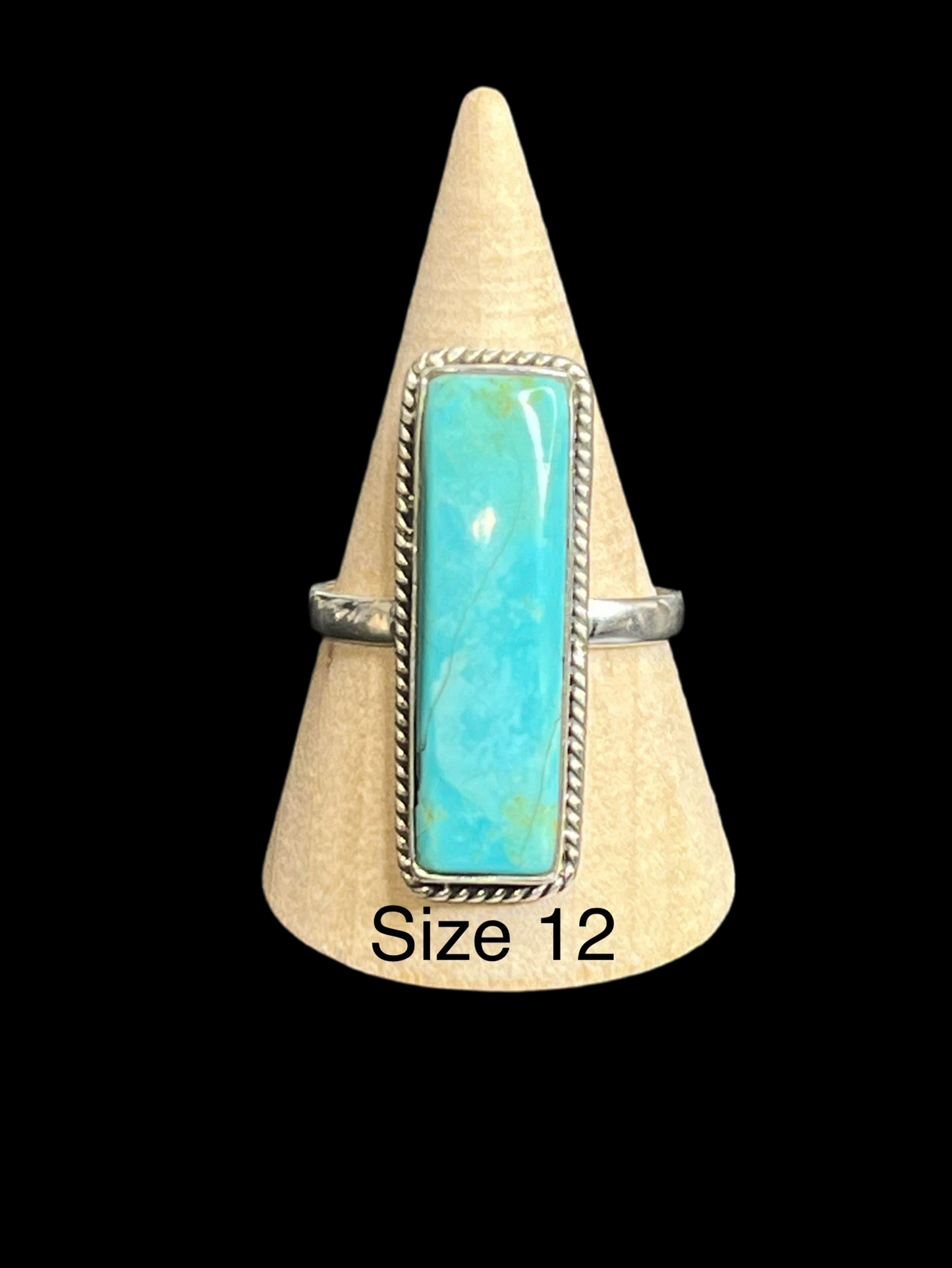 Arizona Turquoise Bar Rings - sizes 5-12