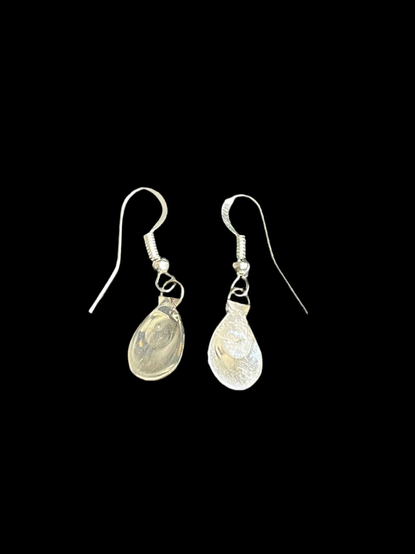 Pink Lab Opal Sterling Silver Paw Earrings