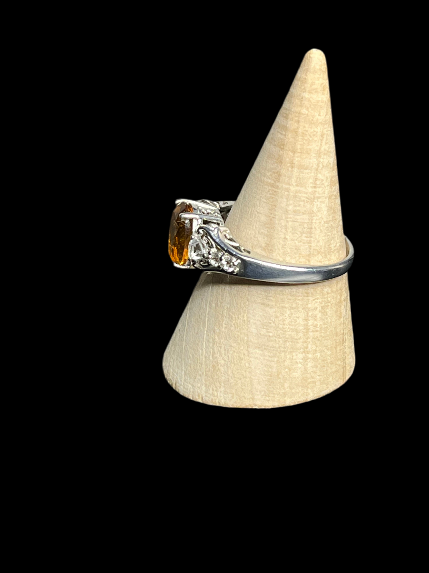 Citrine Sterling Silver Rings
