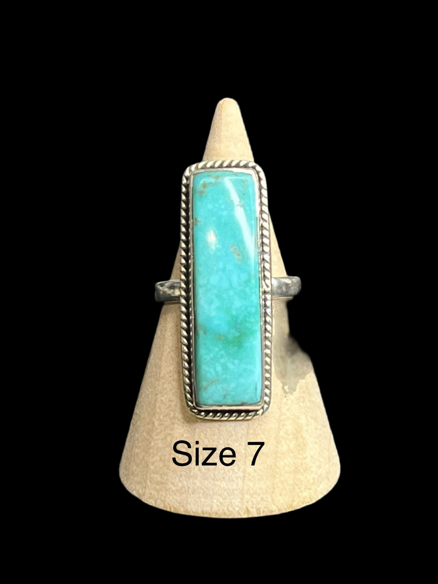 Arizona Turquoise Bar Rings - sizes 5-12