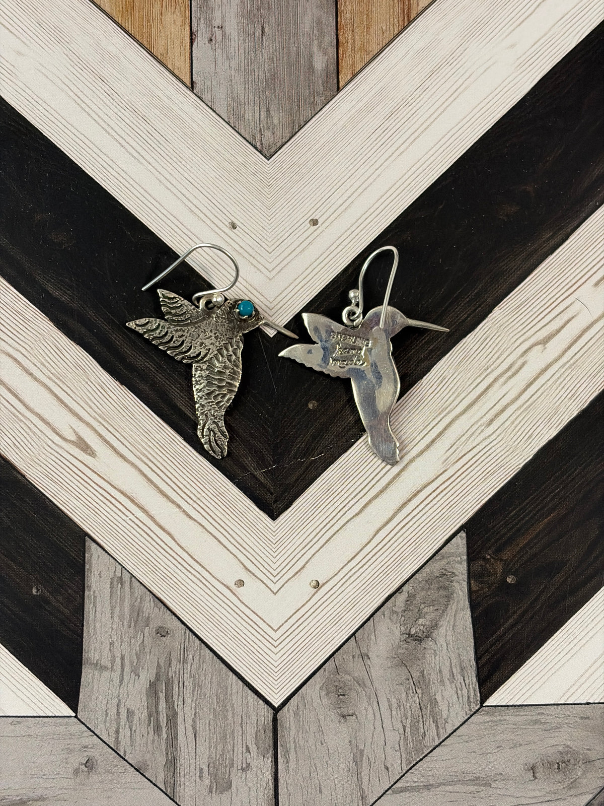 Handcrafted Hummingbird Earrings