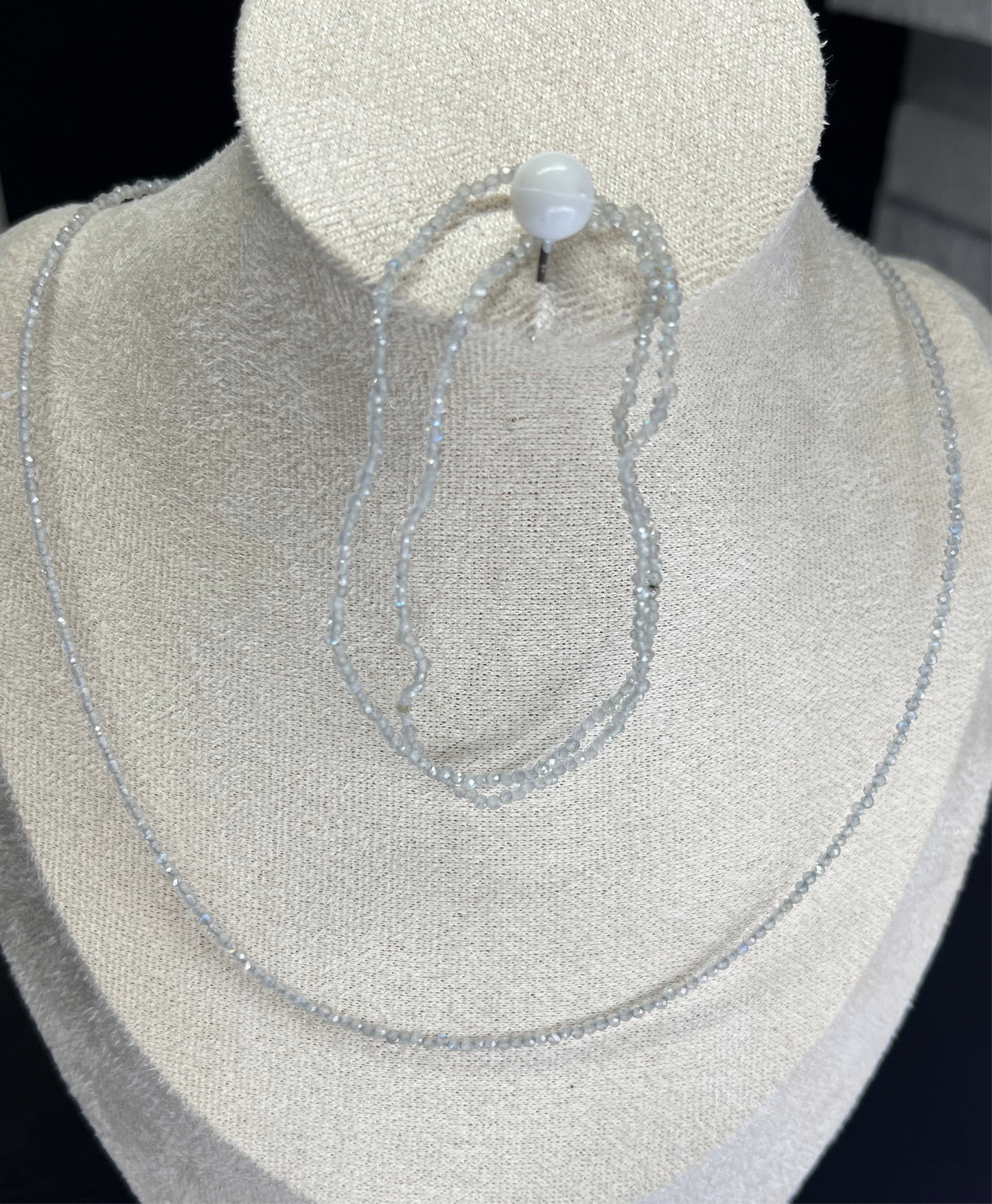 Faceted Natural Gemstone Necklace & Bracelet Sets