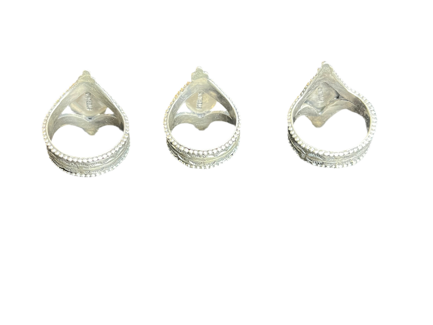 Southwestern Sterling Silver Band Rings