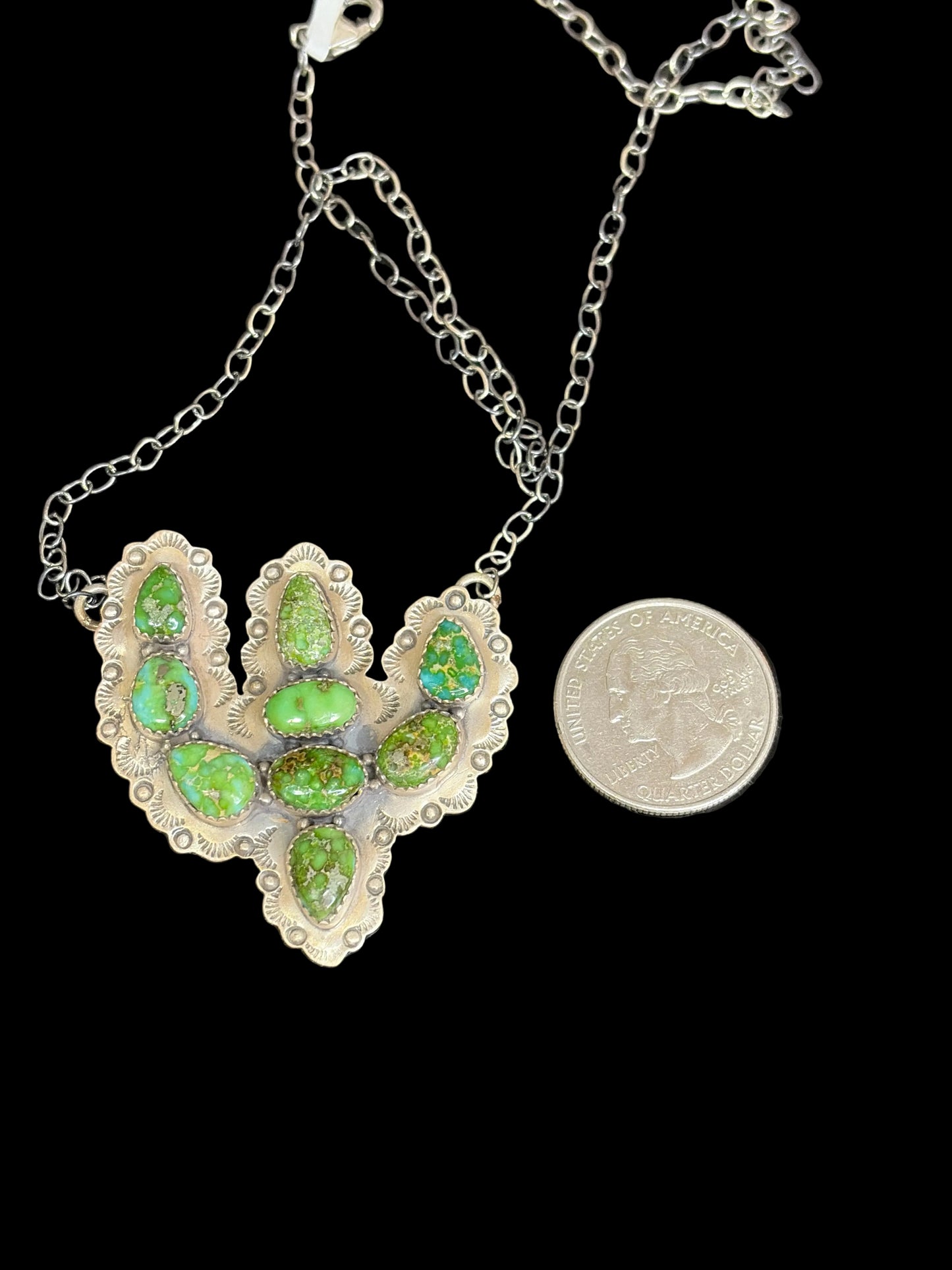 Sonoran Gold Cactus Necklace