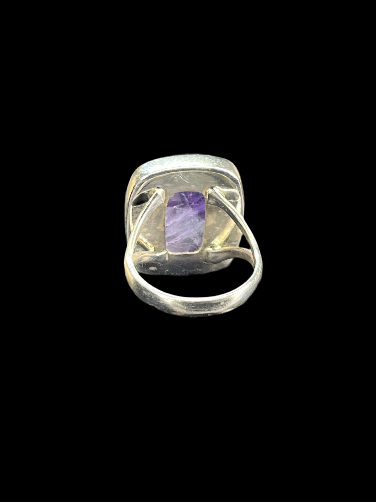 Super Seven Amethyst Ring - size 7