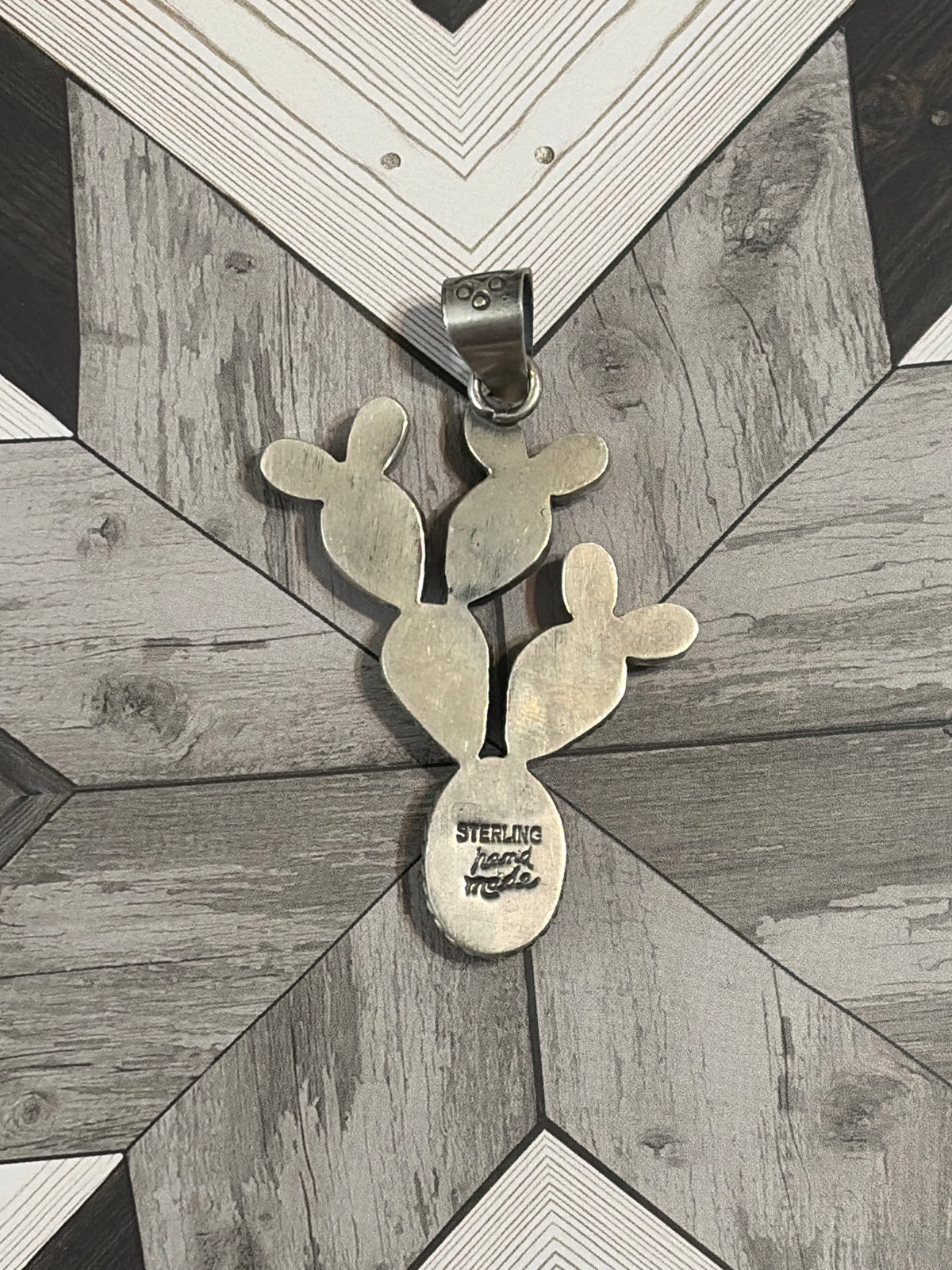 Handcrafted Cactus Pendant