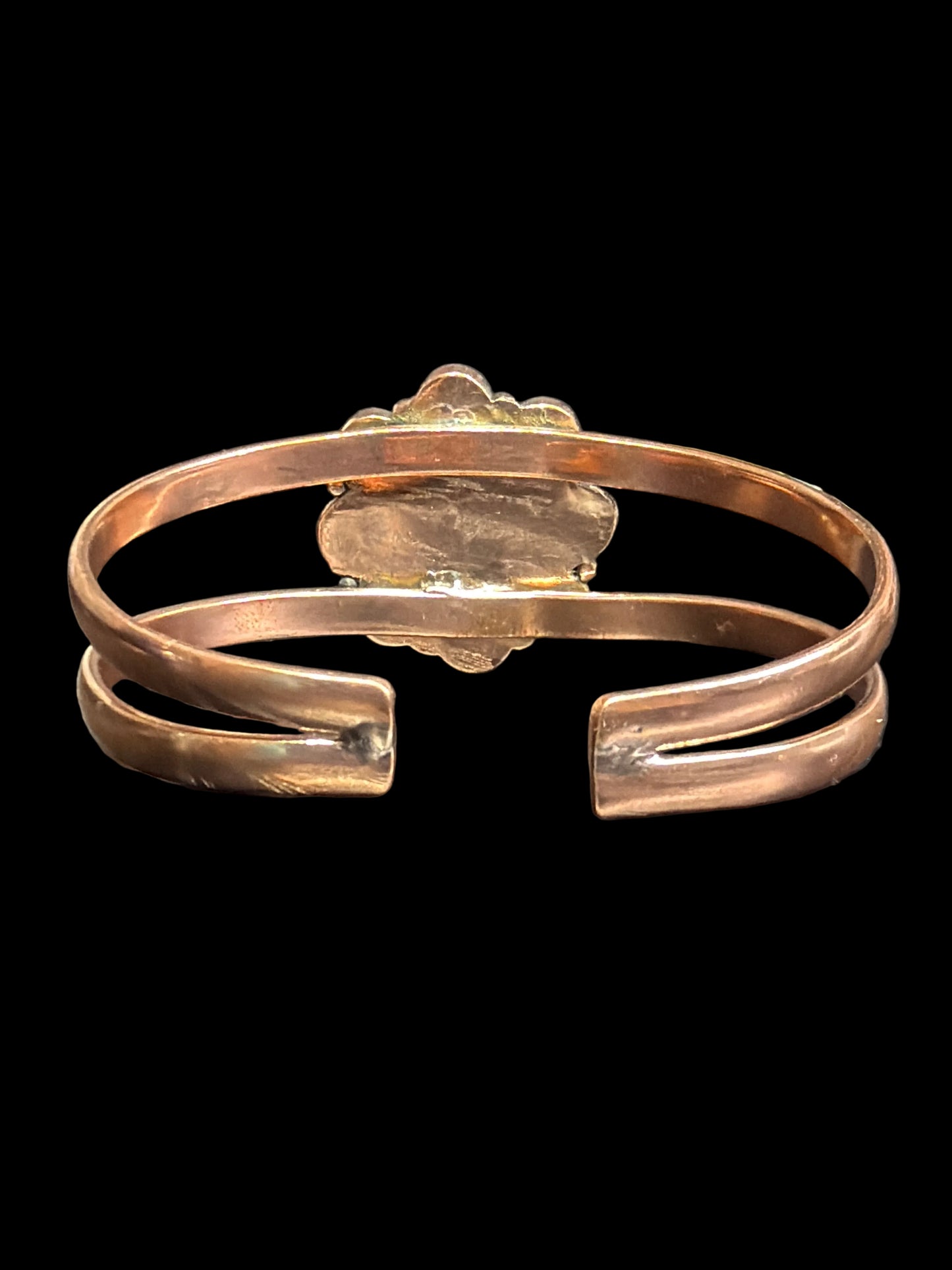 Copper & Black Onyx Statement Cuff