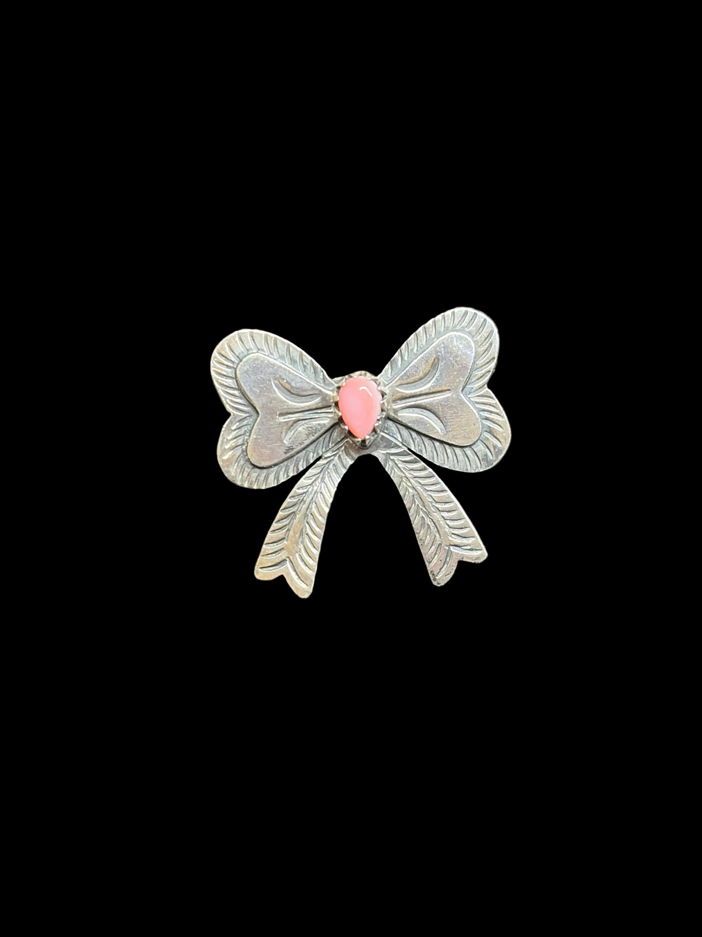 Handcrafted Natural Stone Bow Rings