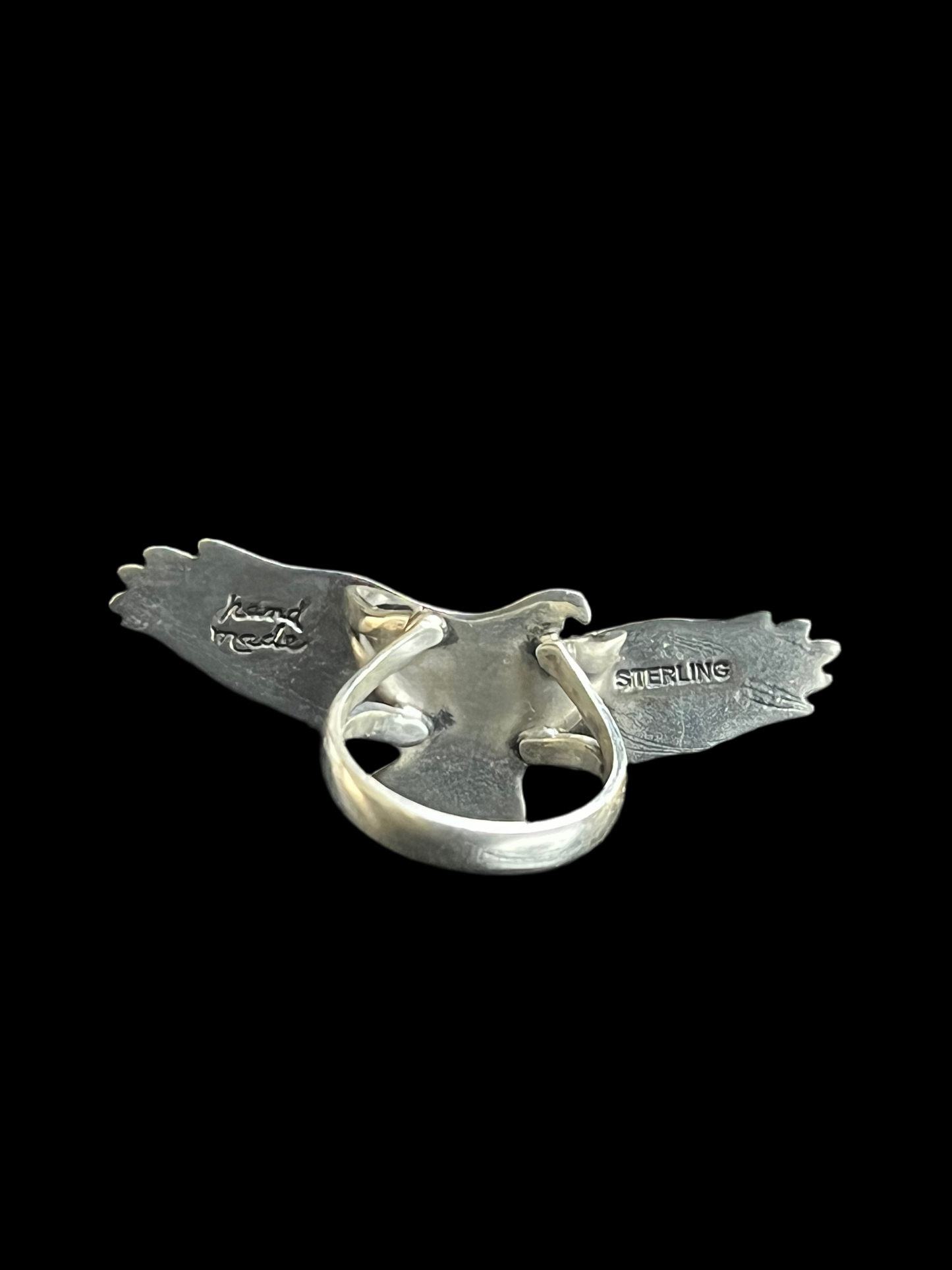 Sterling Silver Eagle Rings