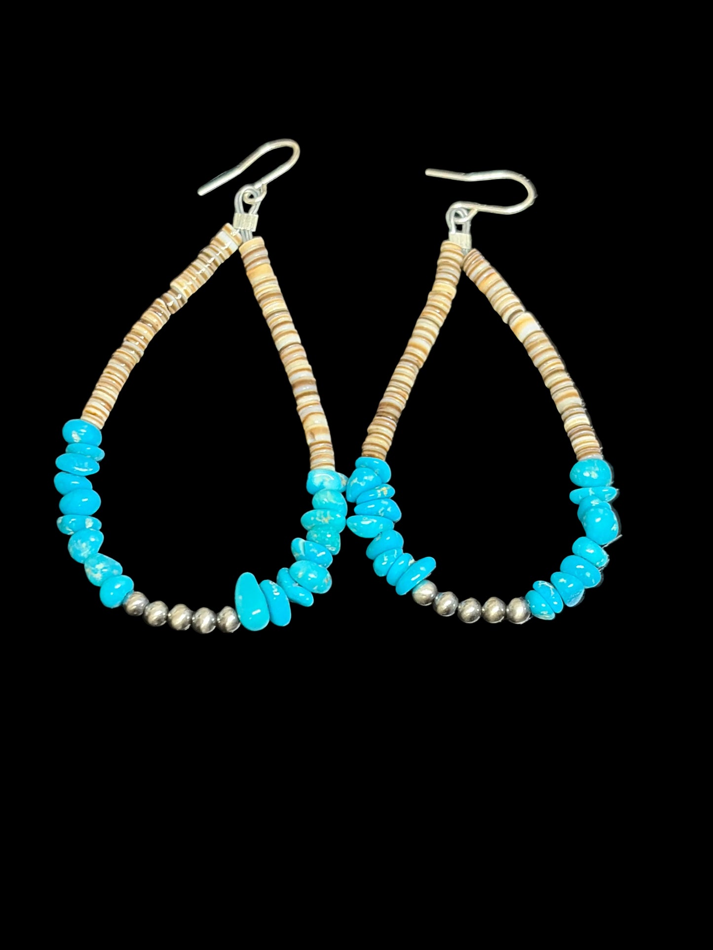 Sleeping Beauty Turquoise Statement Earrings