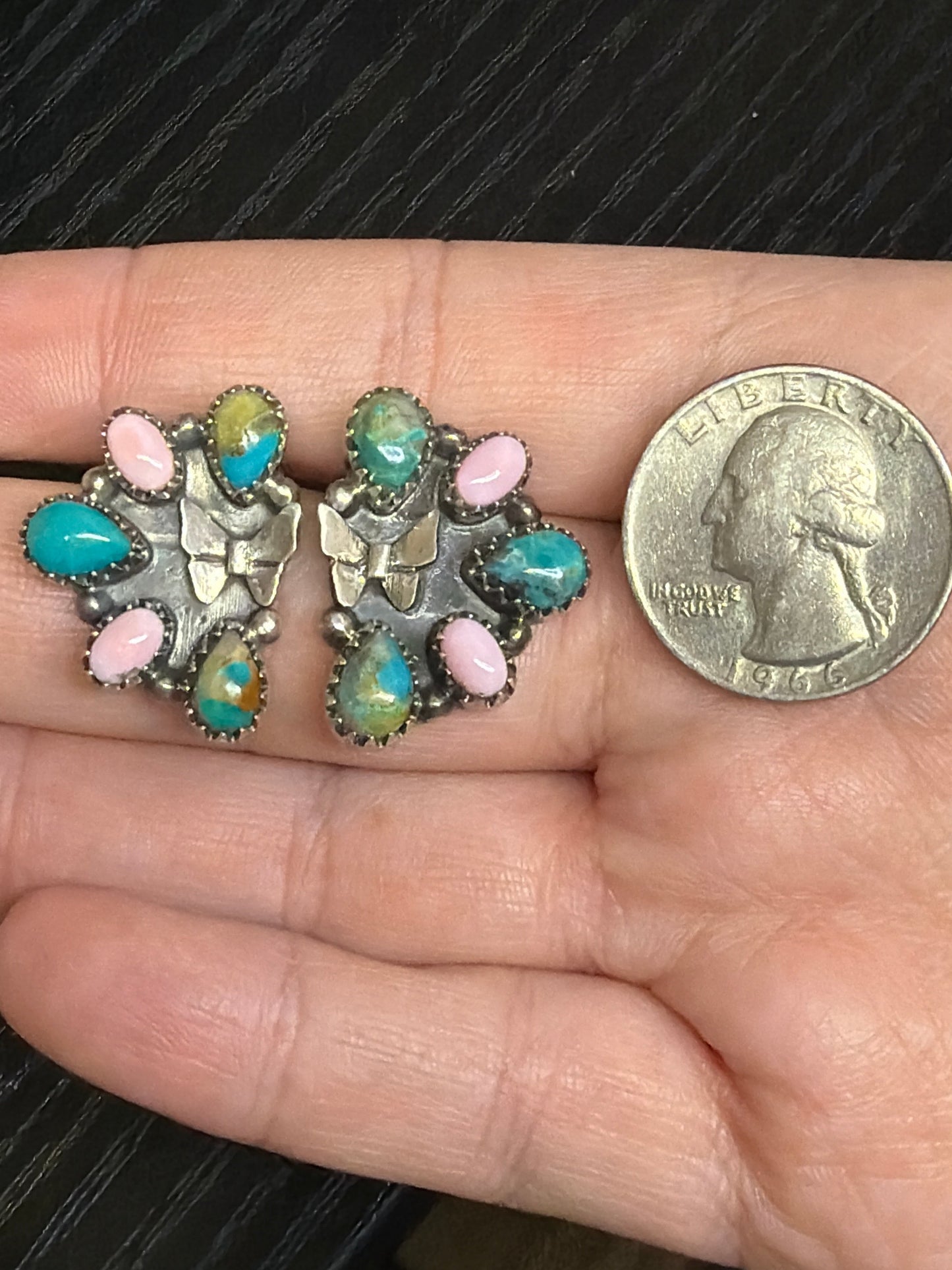 The Butterfly Season Half Cluster Earrings