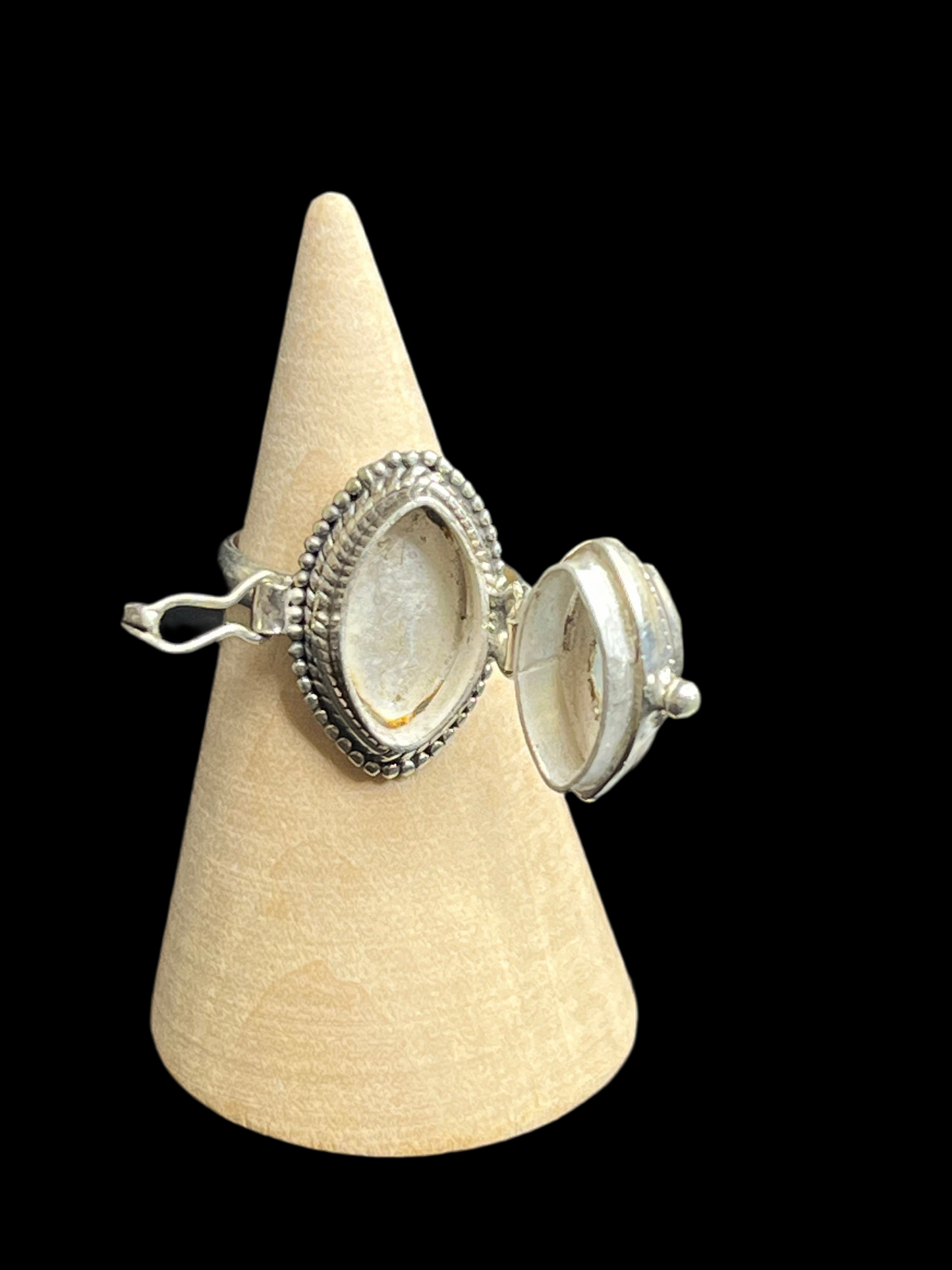 Poison Rings Sterling Silver - size 6
