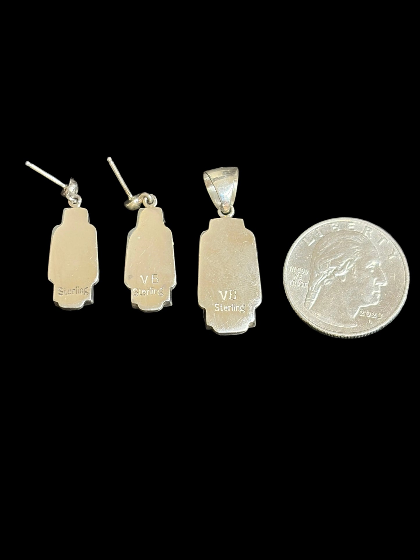 Tiger Eye Inlay Set