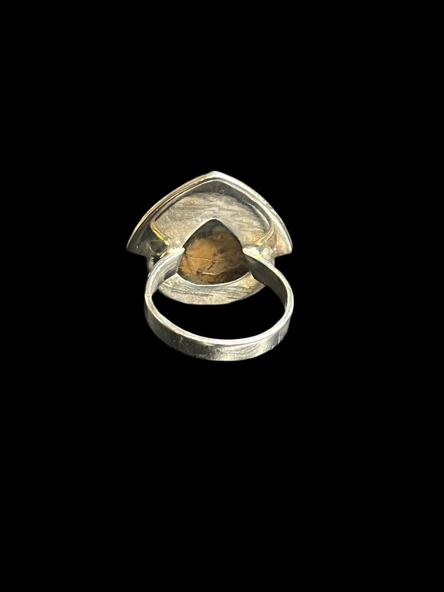 Turquoise Sterling Silver Ring - Size 7.75