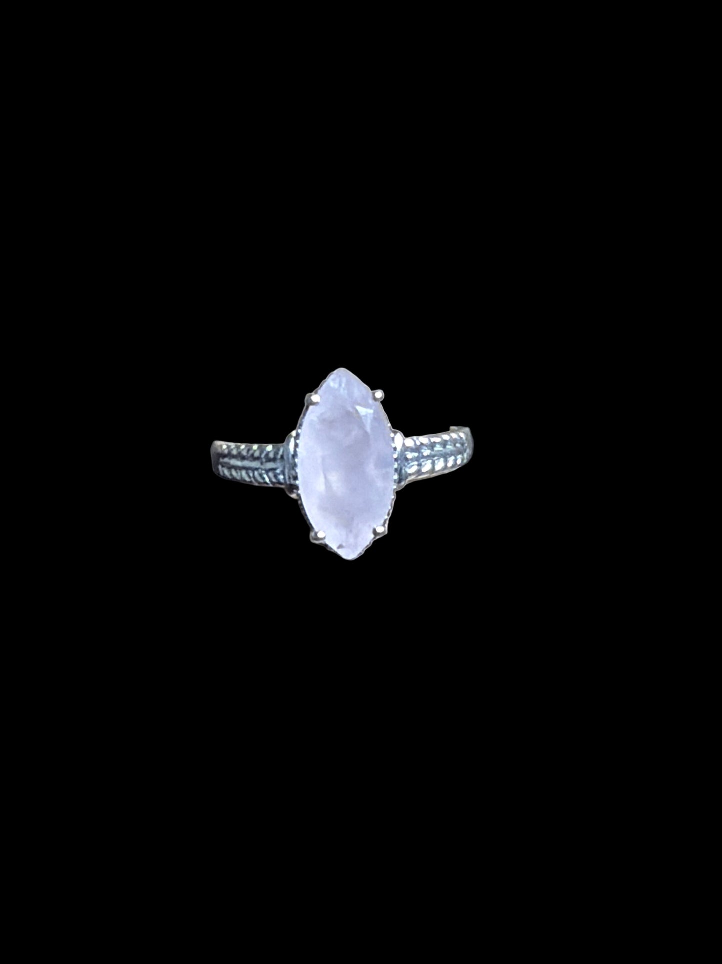 Rose Quartz Sterling Silver Rings
