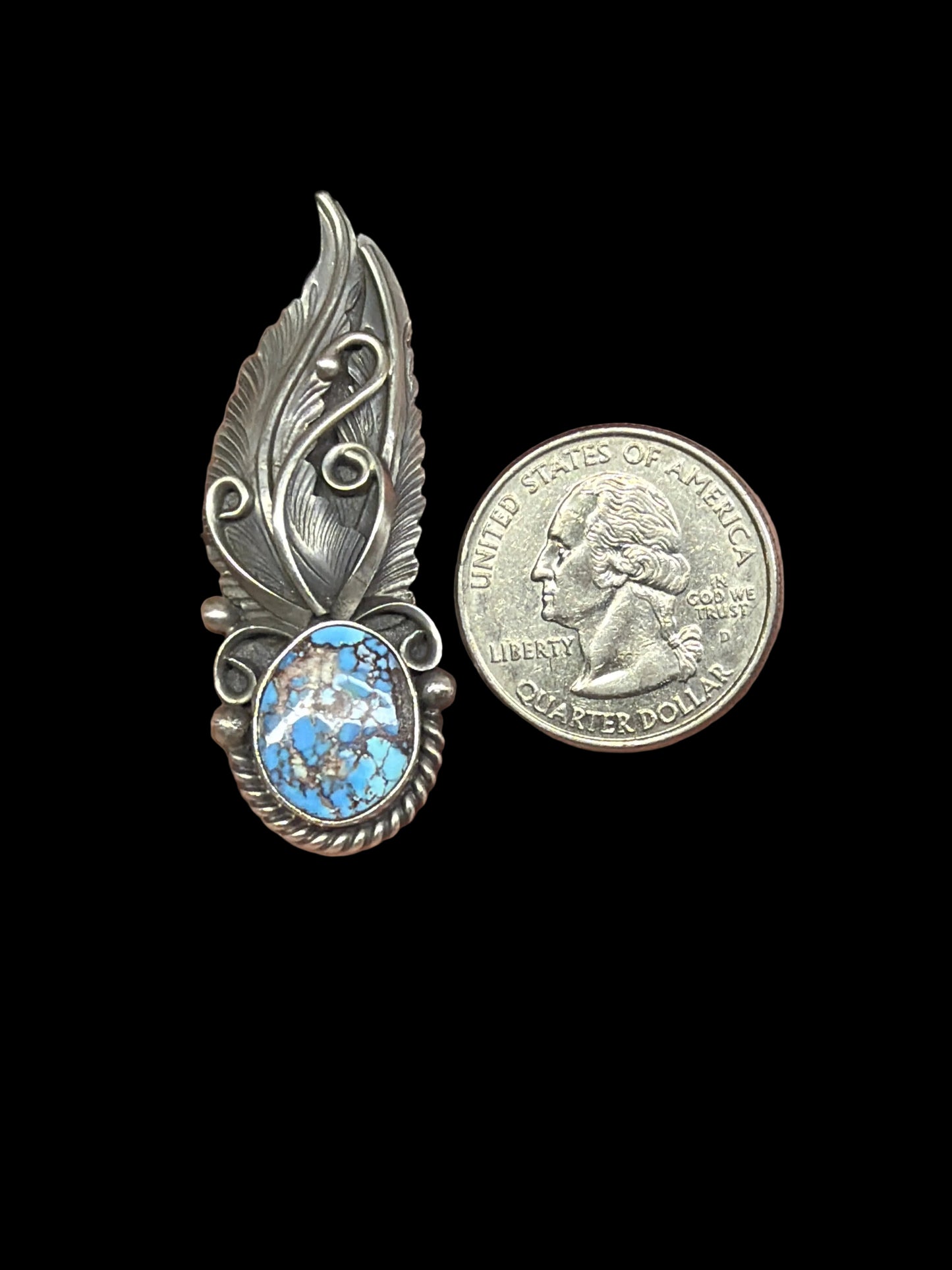 Navajo - Jimmy Lee - Golden Hills Turquoise Ring - Adjustable