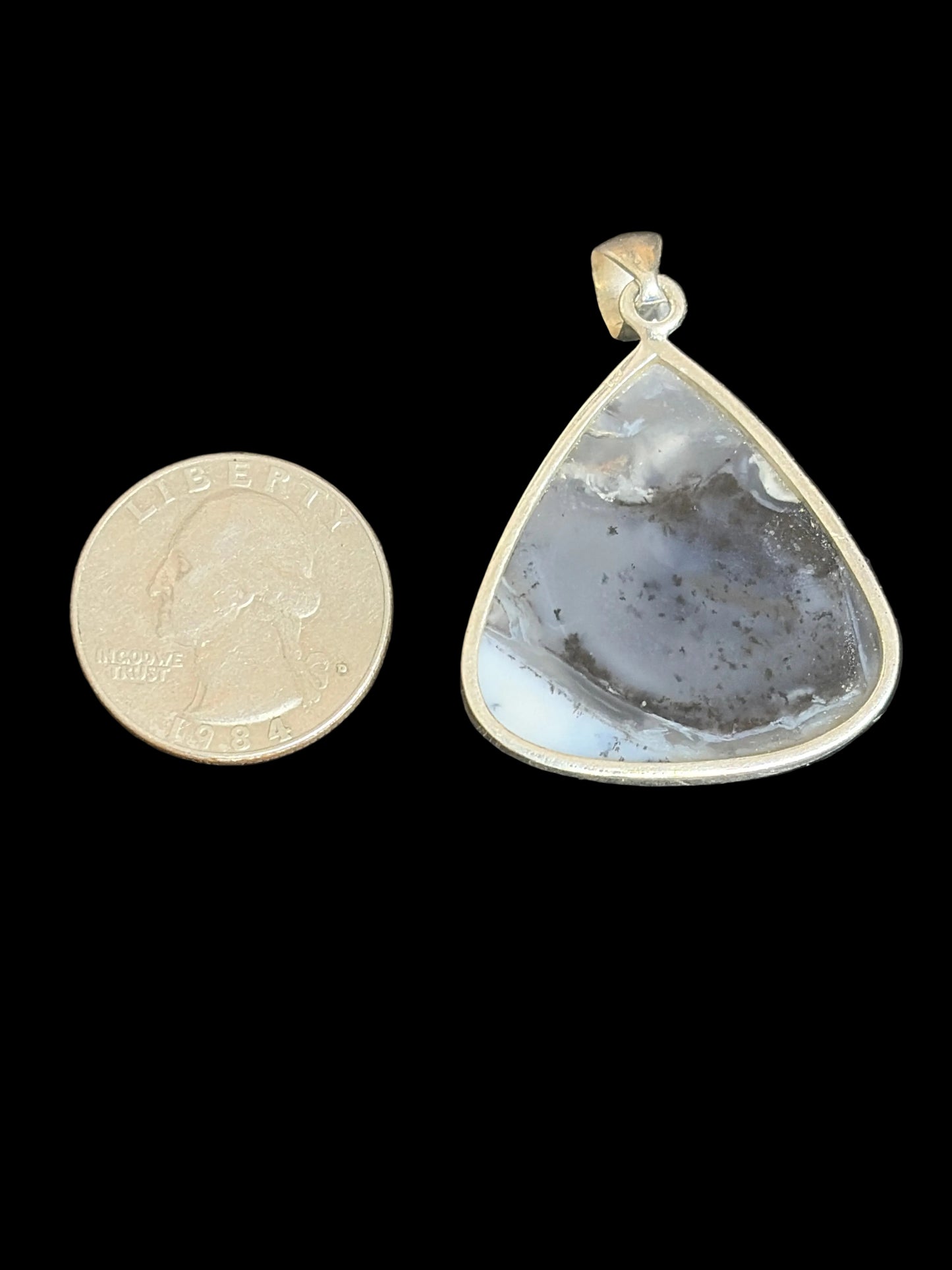 Dendritic Opal Pendant
