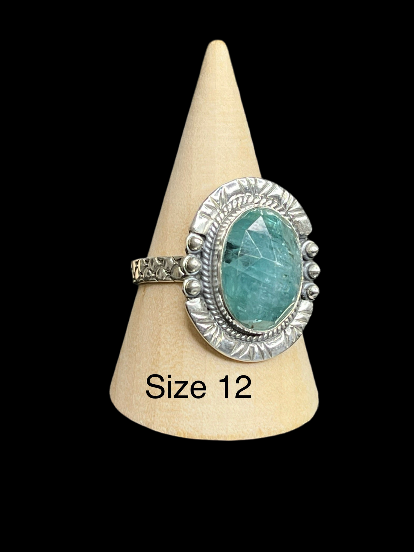Mermaid Kyanite Rings - sizes 5-12