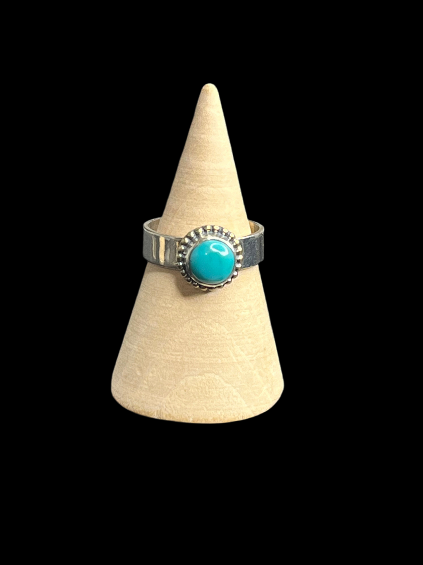 Kingman Turquoise Sterling Silver Rings