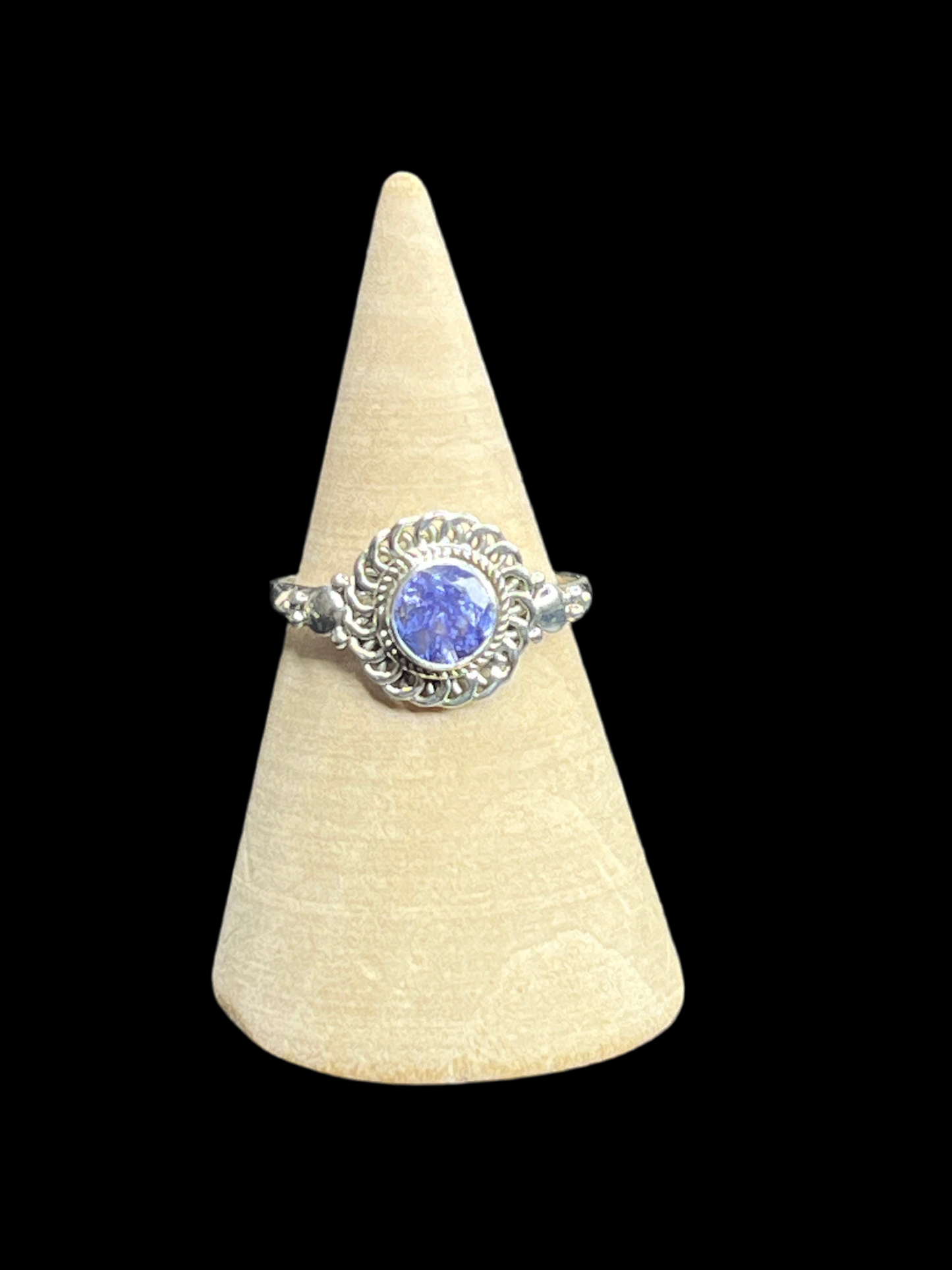 Tanzanite Sterling Silver Rings