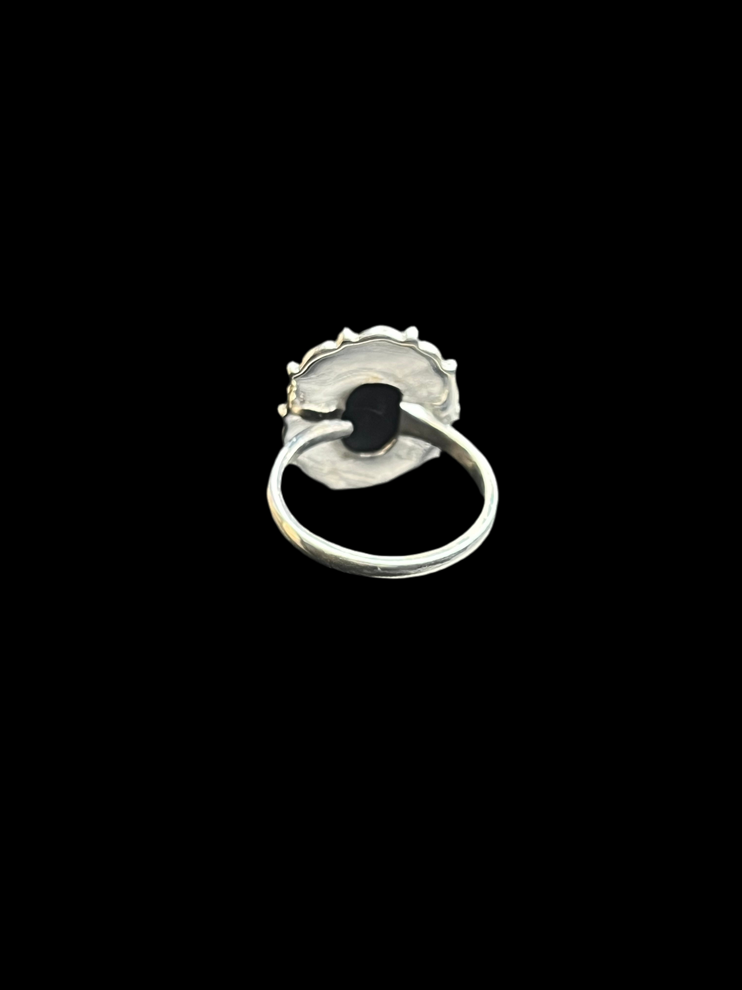 Aurora Opal Checker Rings - Adjustable