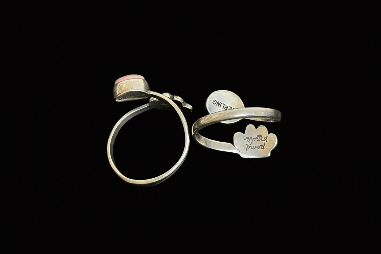 Handcrafted Paw Bypass Rings