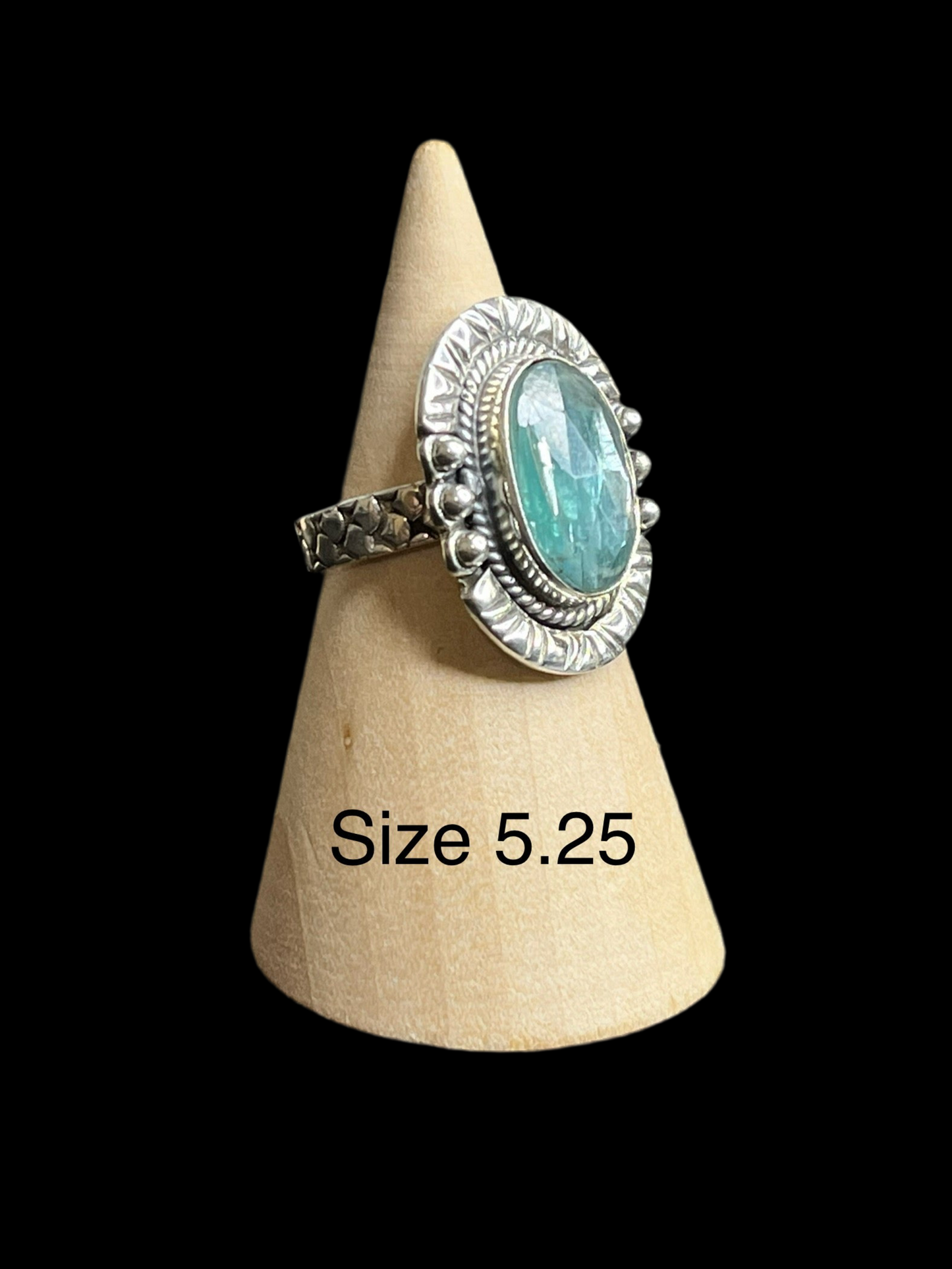 Mermaid Kyanite Rings - sizes 5-12