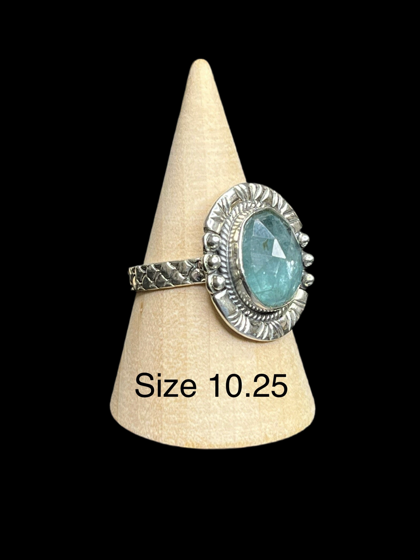Mermaid Kyanite Rings - sizes 5-12