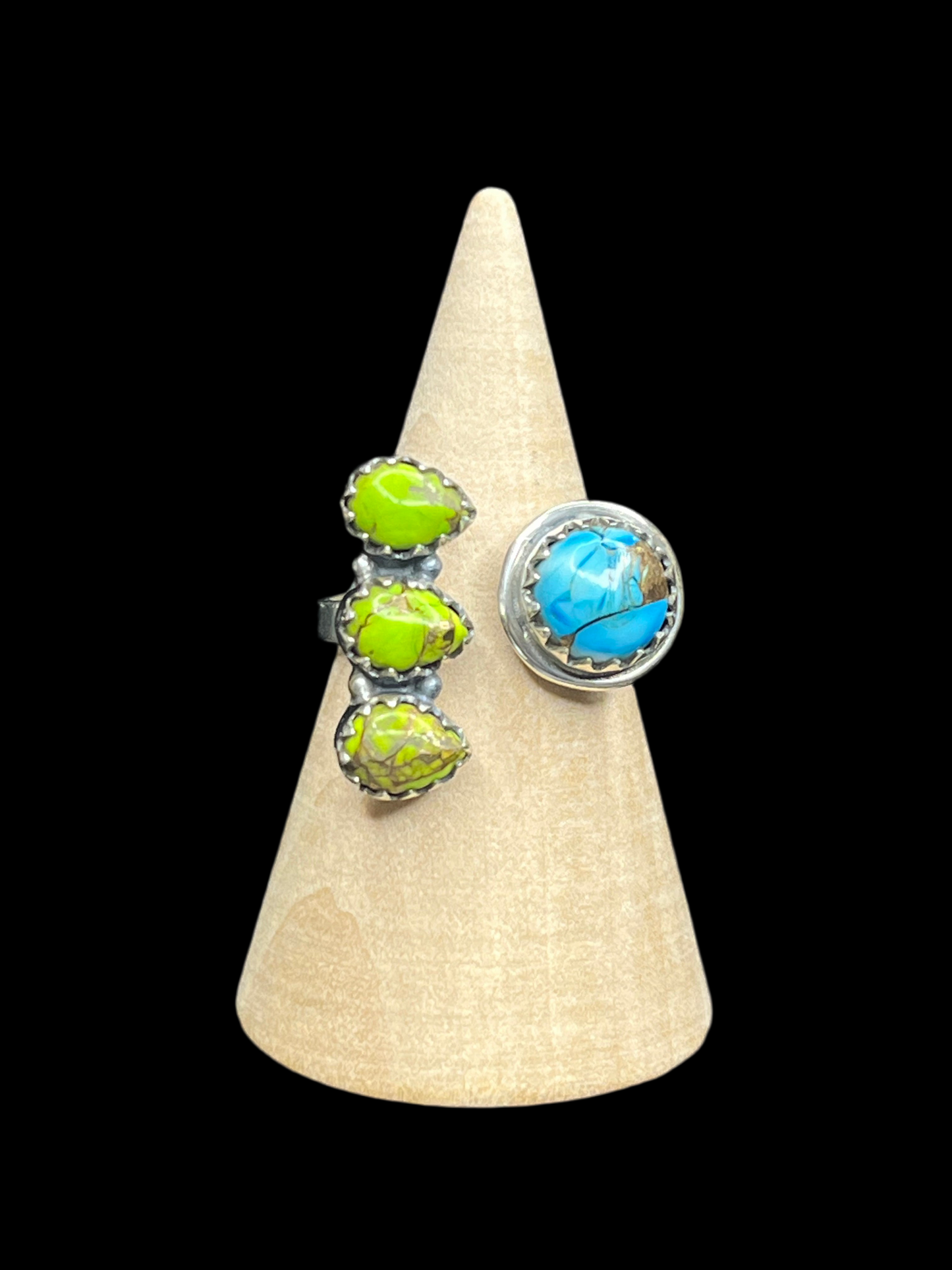 Bypass Sterling Silver Rings