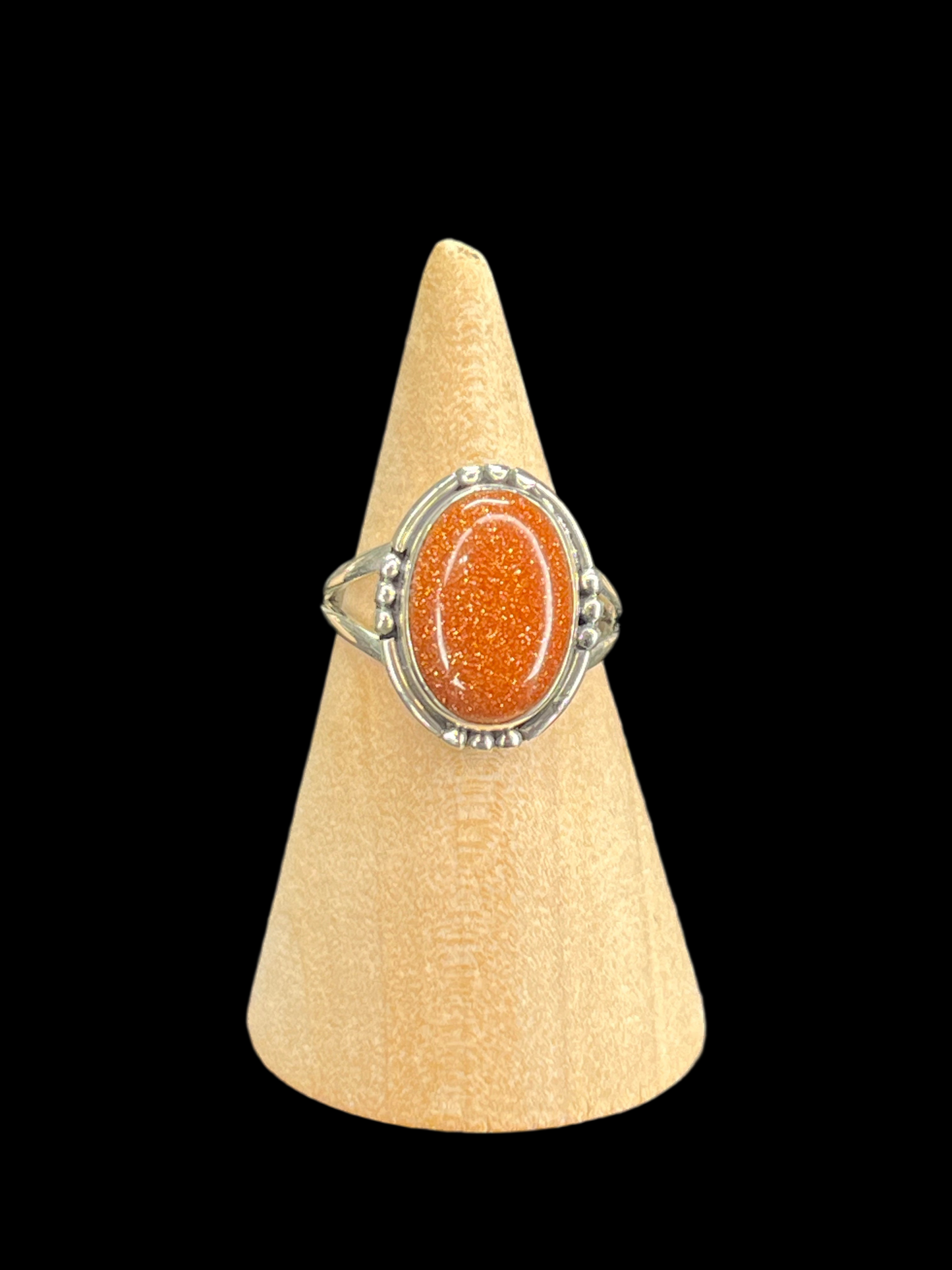 Goldstone Sterling Silver Rings