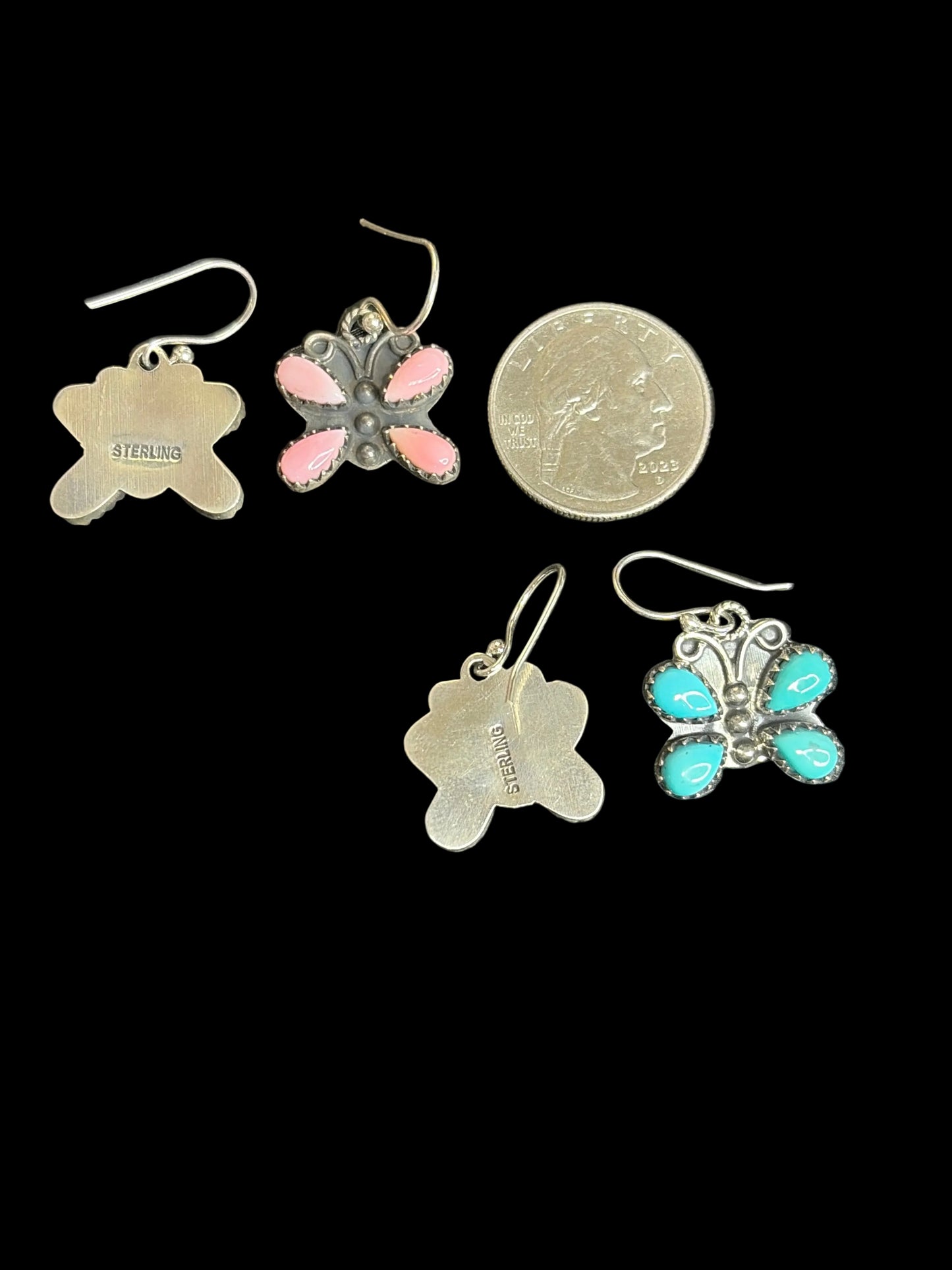 Handcrafted Butterfly Earrings