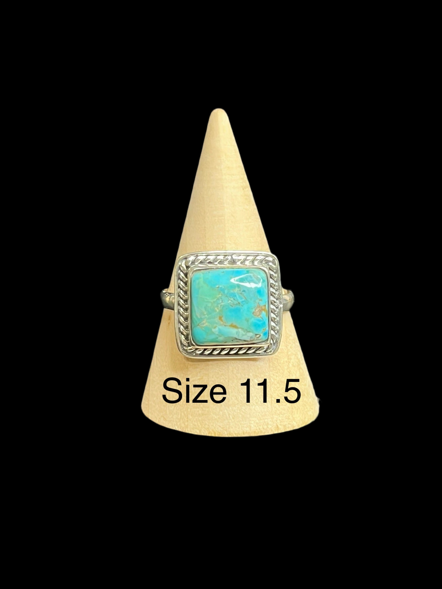Mojave Turquoise Sterling Silver Rings