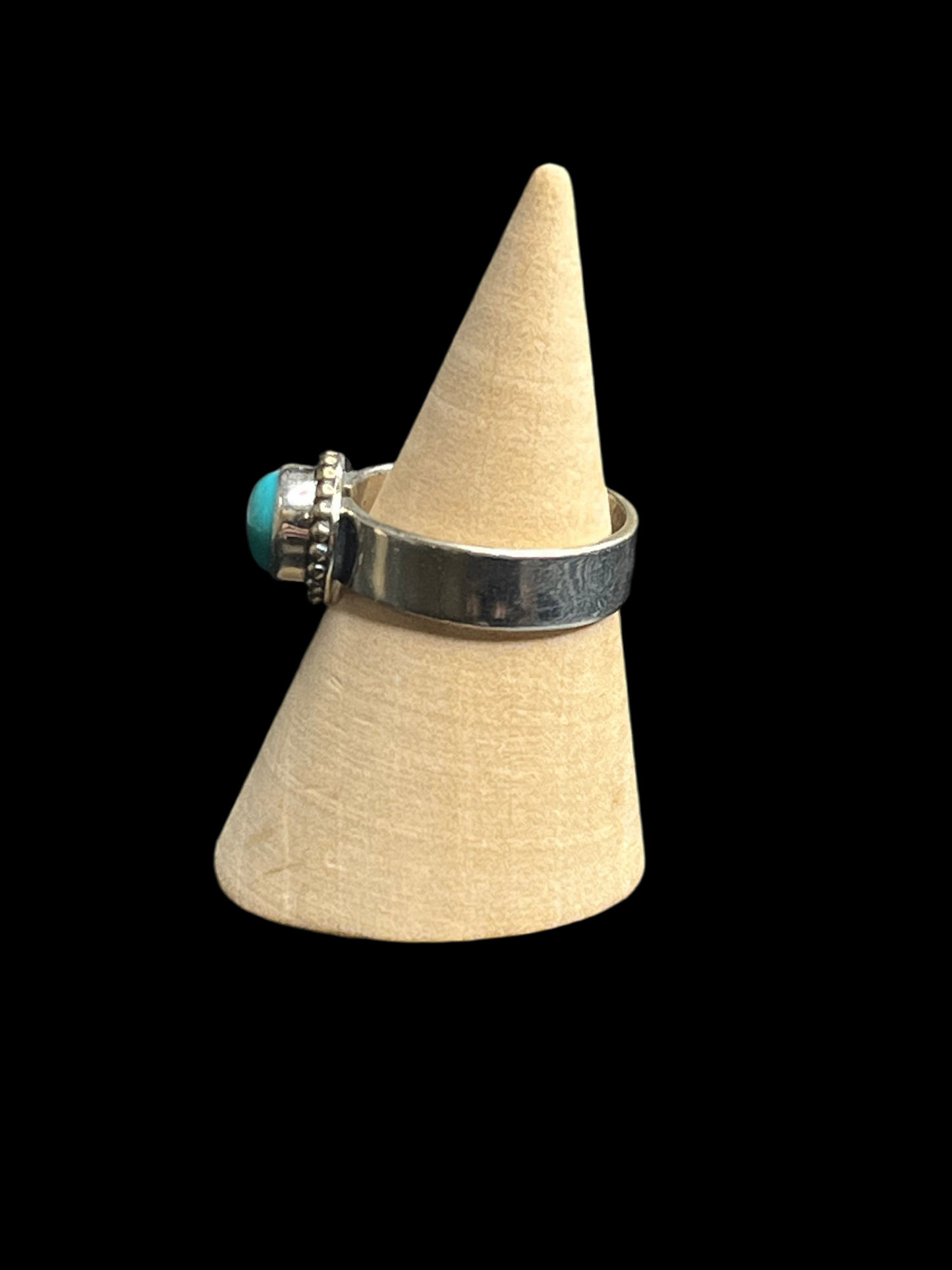 Kingman Turquoise Sterling Silver Rings