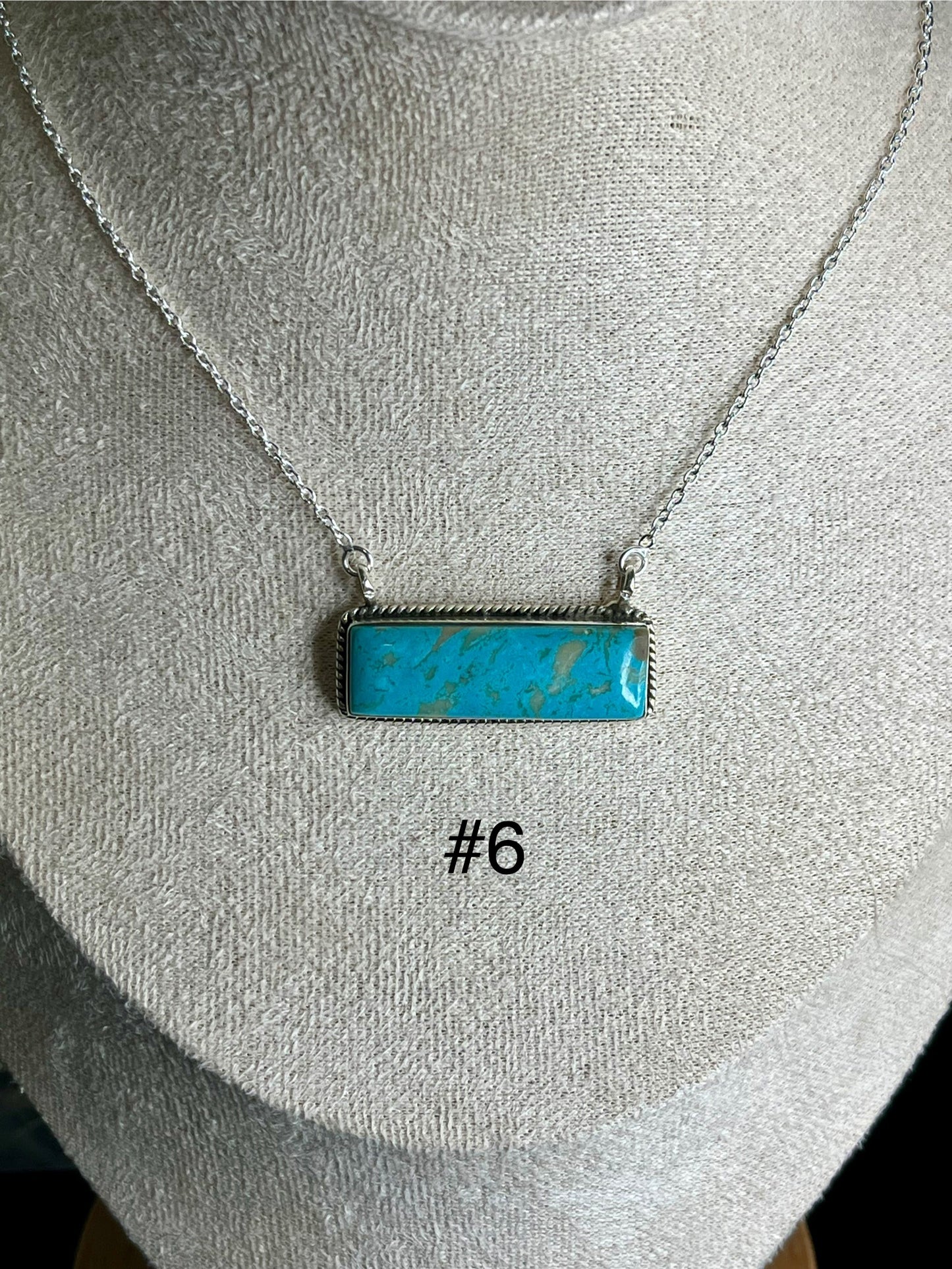 Arizona Turquoise Bar Necklaces