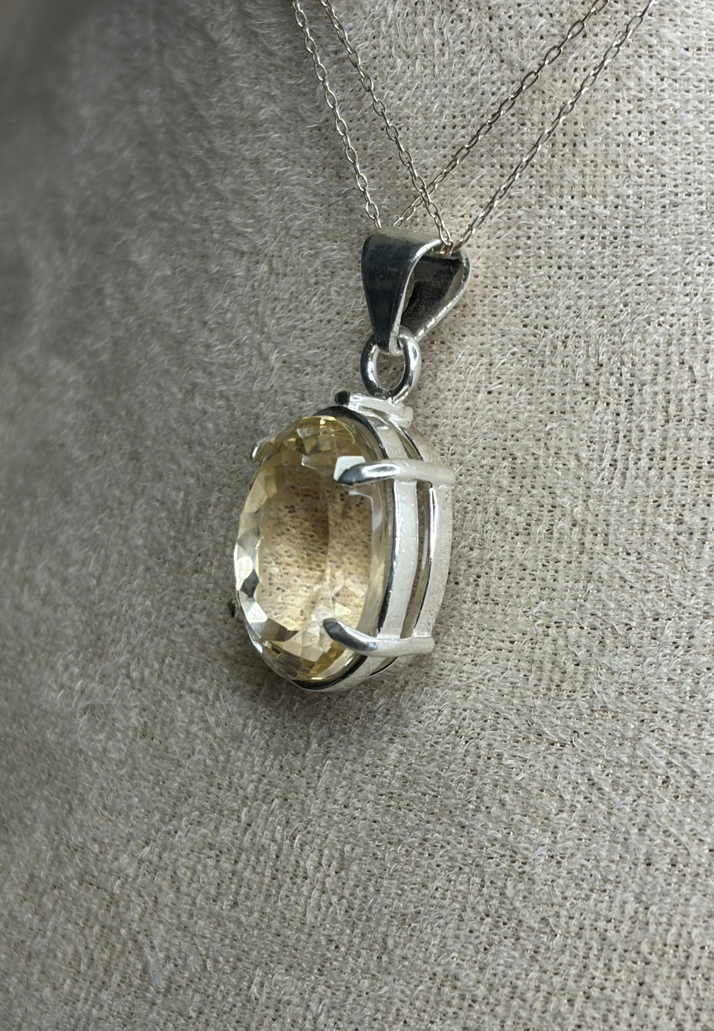 High Grade Citrine Pendant