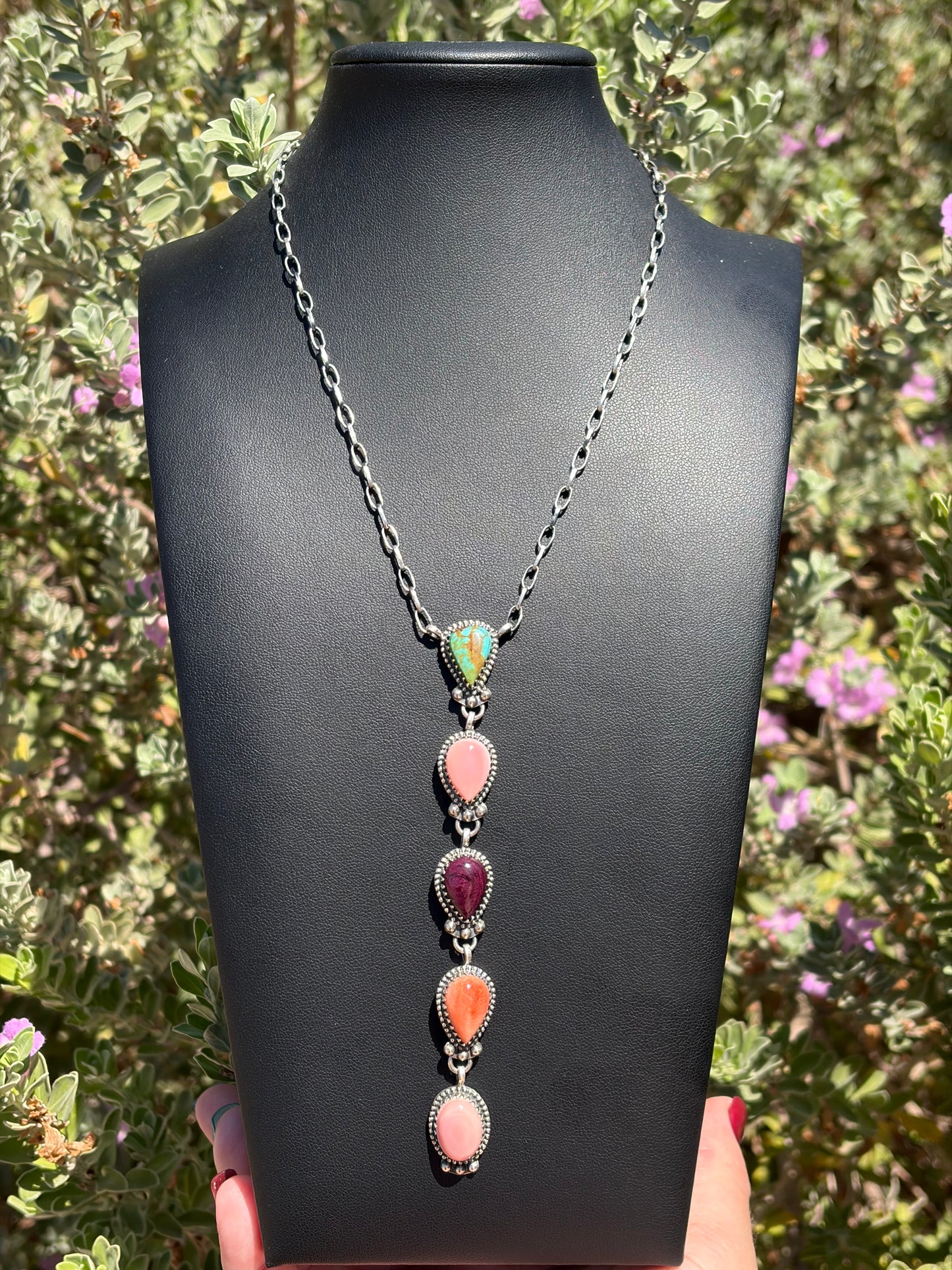 Handcrafted Choker Drop Necklace