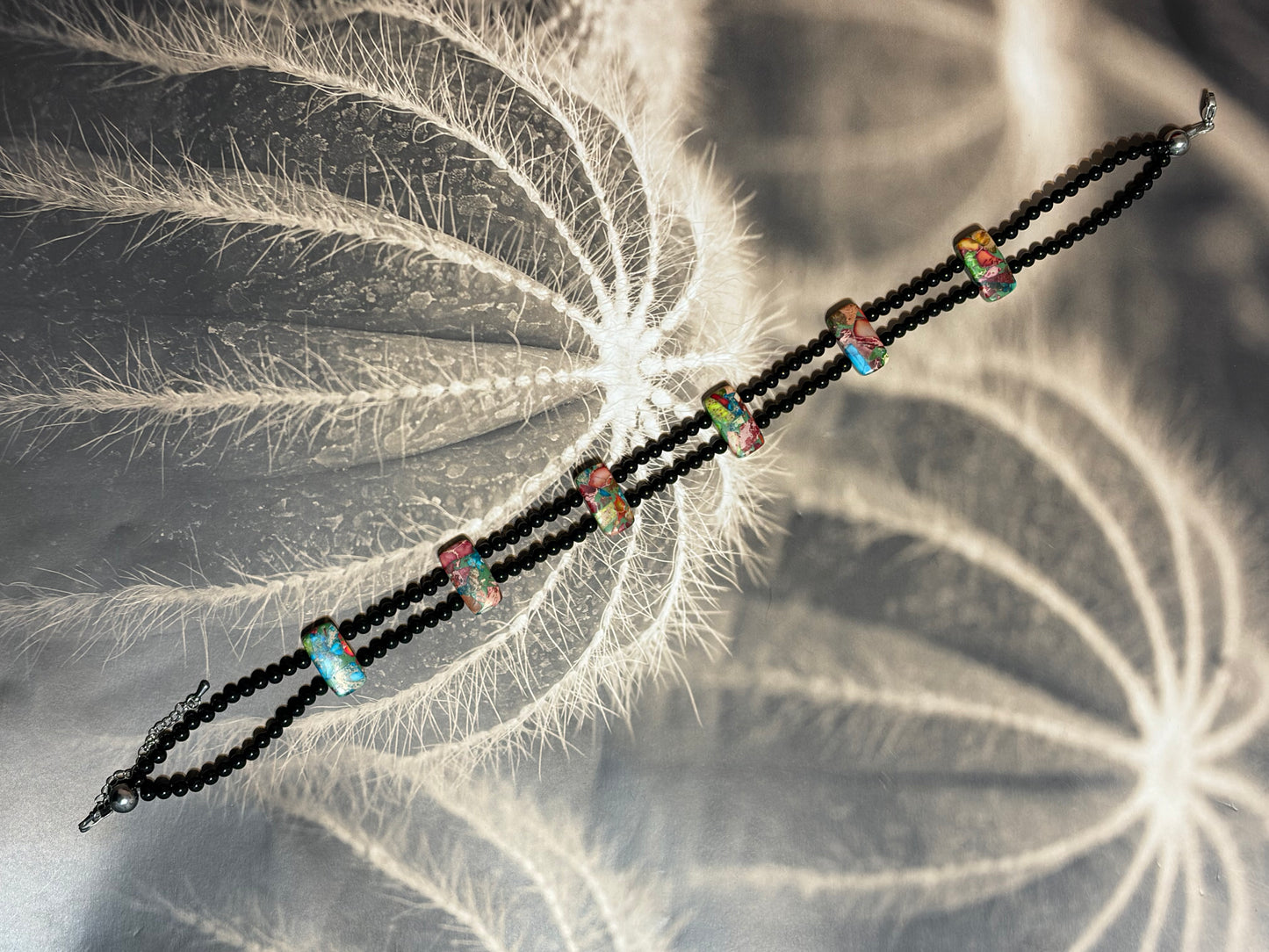 Sediment Double Strand Choker Necklace