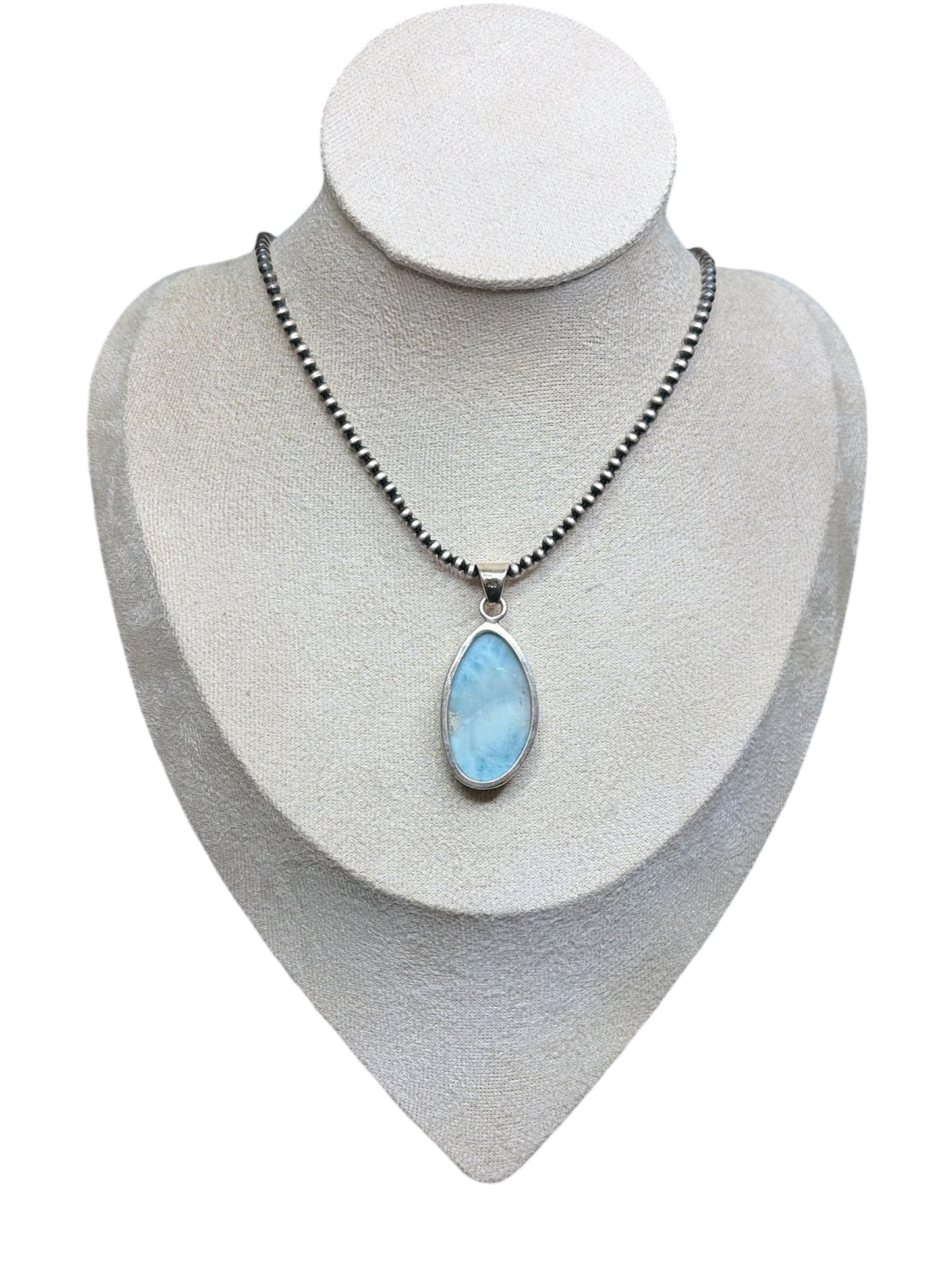 Larimar Statement Pendants