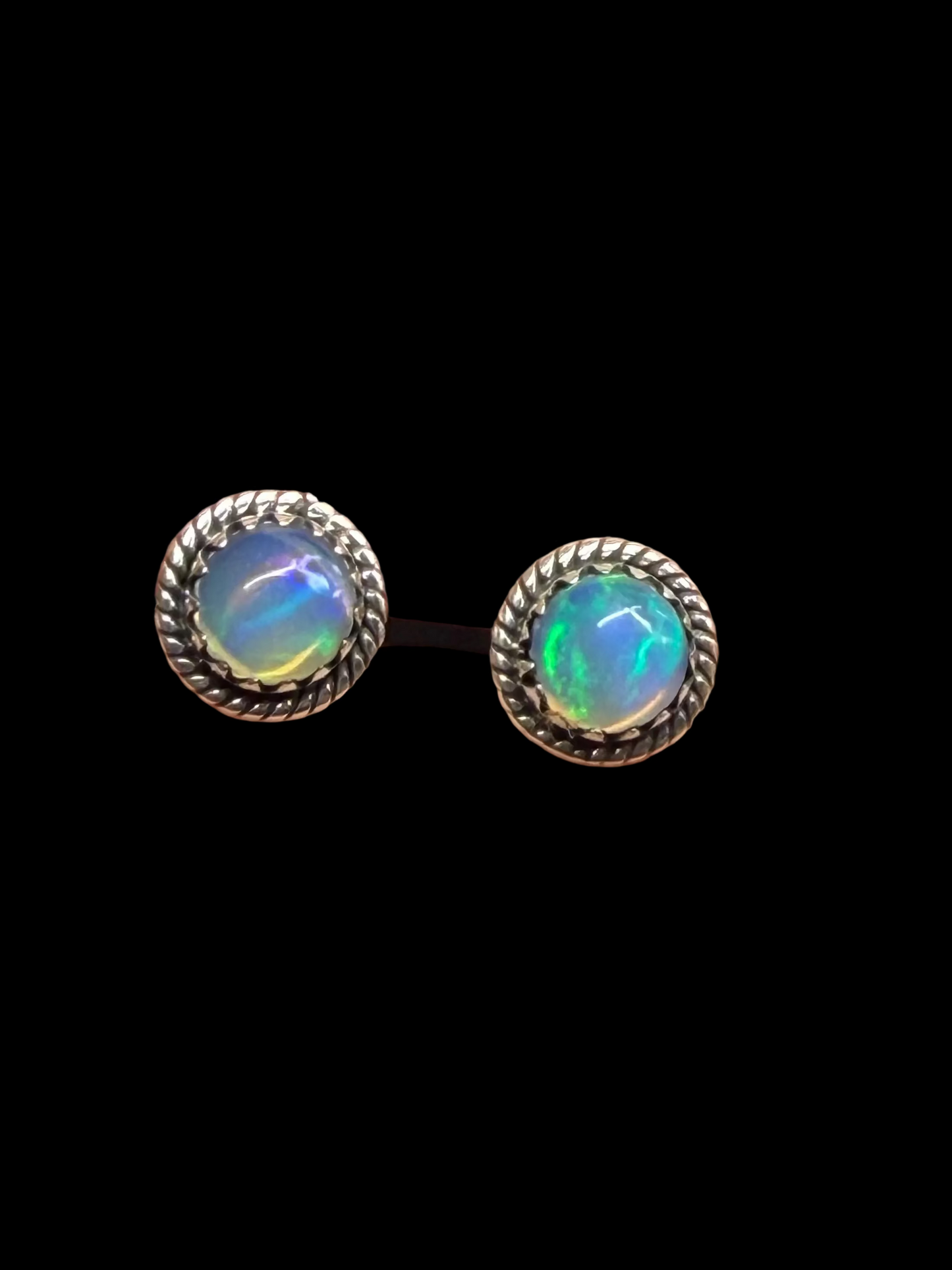 Handcrafted Opal Earrings