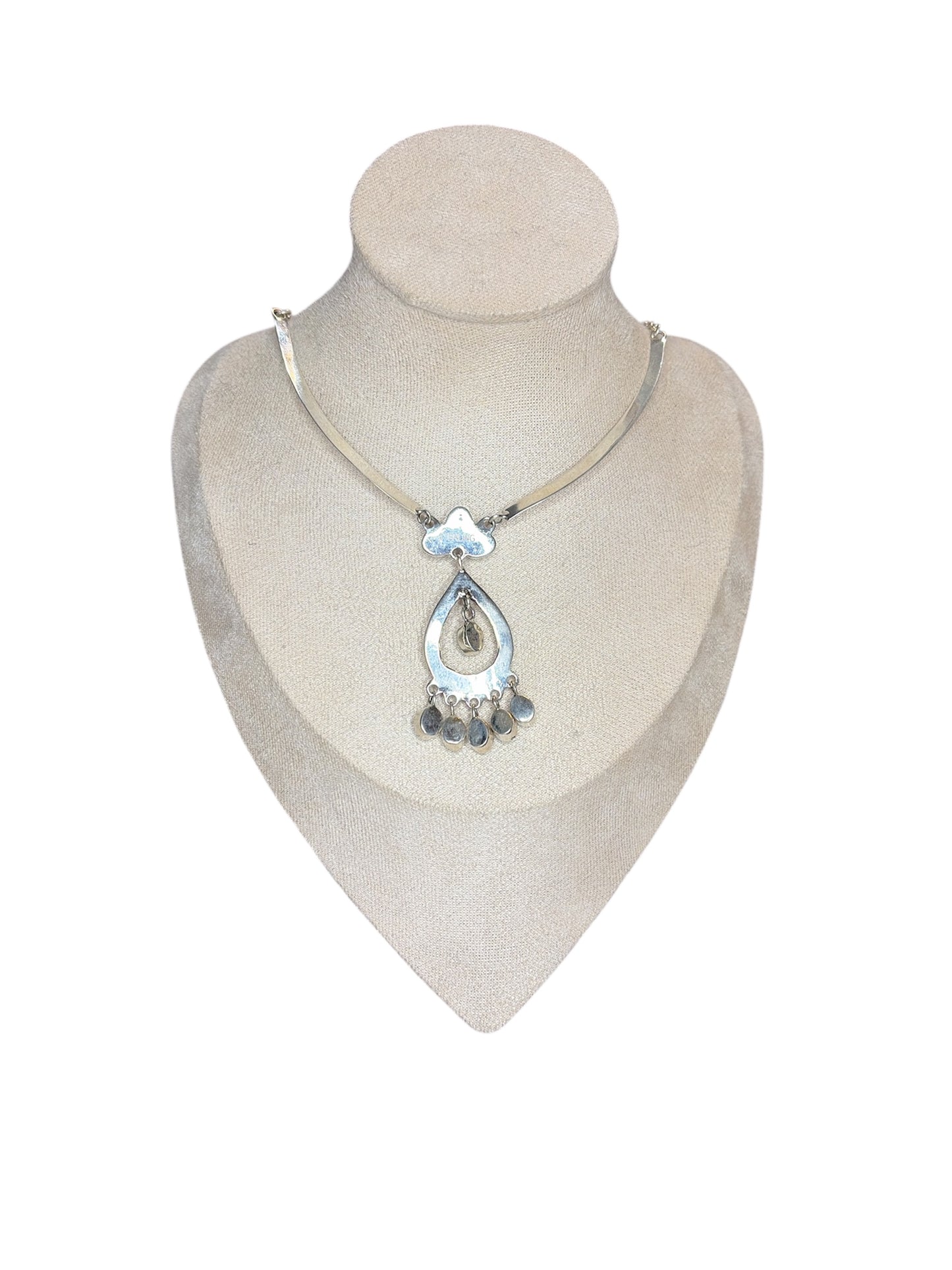 Natural Turquoise Statement Necklace