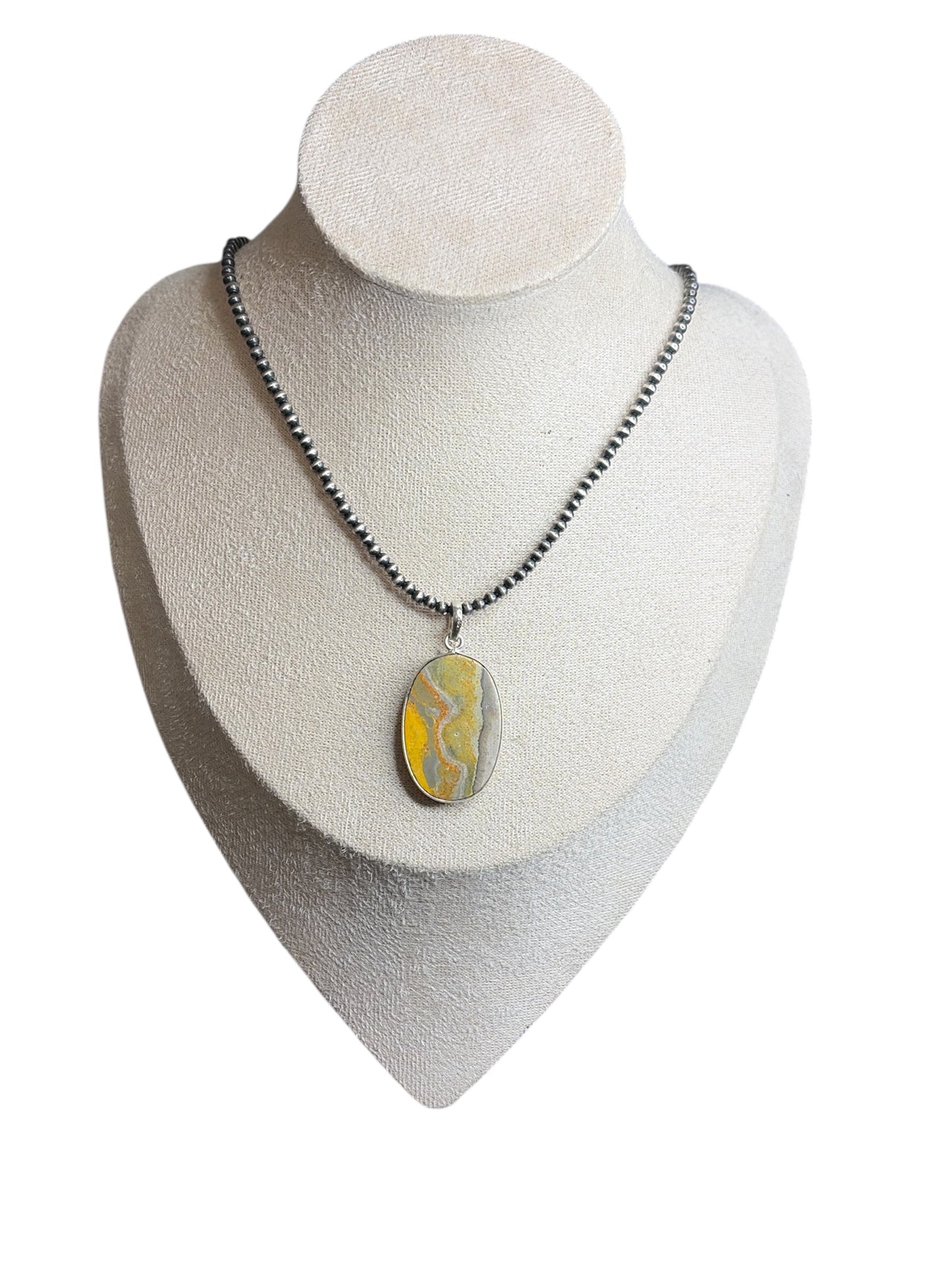 Bumblebee Jasper Pendant