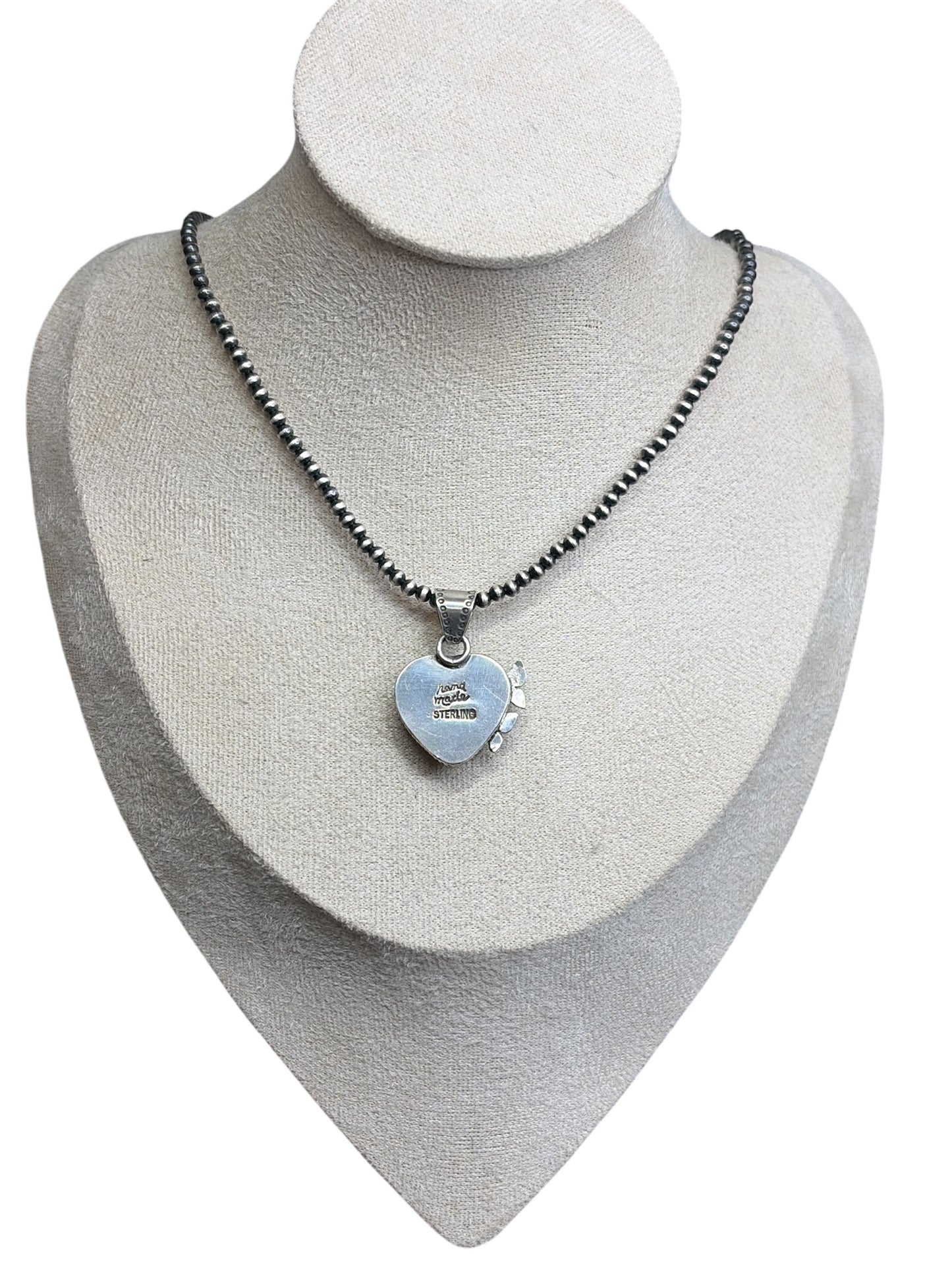 Handcrafted Kingman Turquoise & Butterfly Pendant