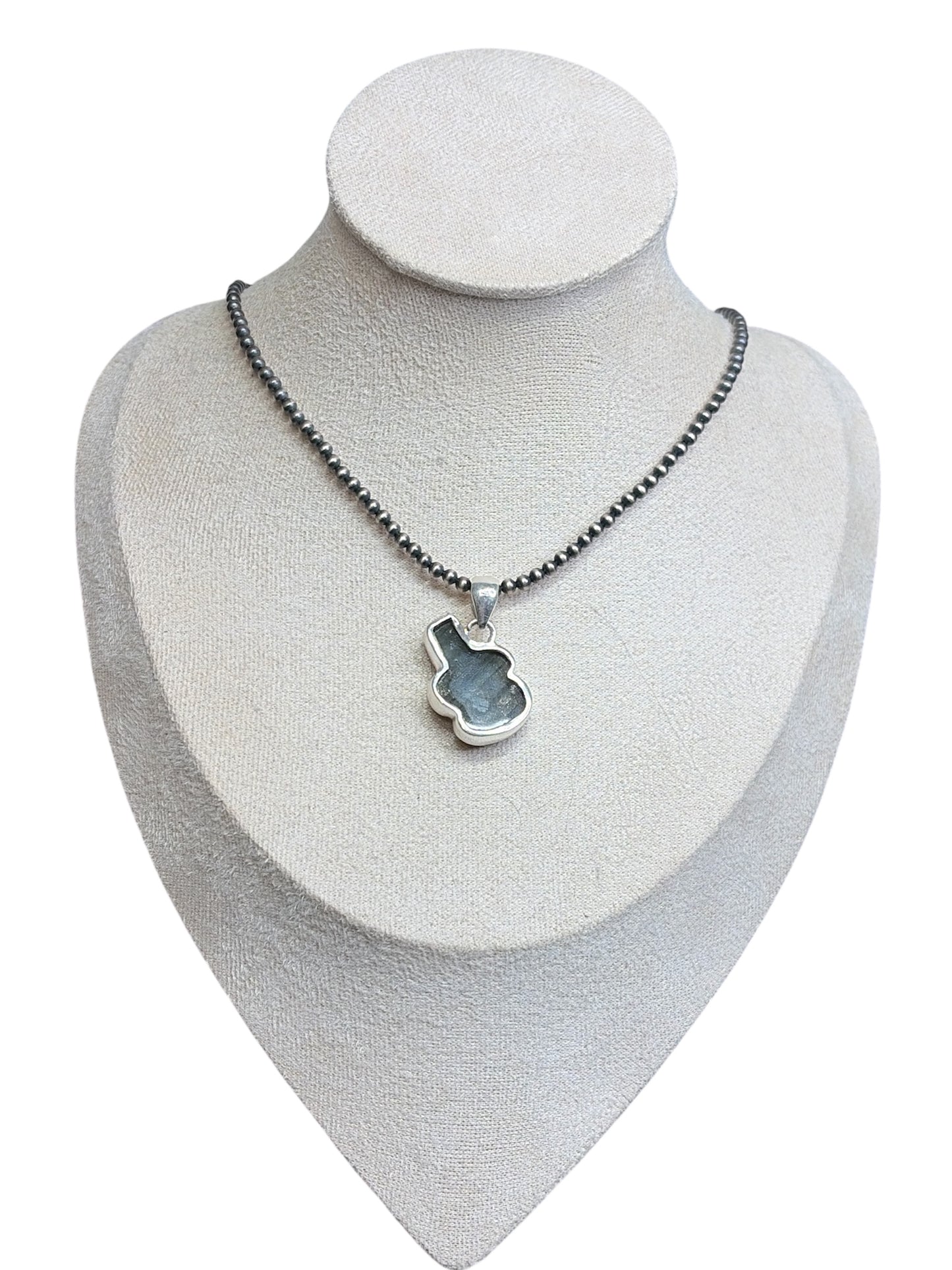 Carved Labradorite Pendant
