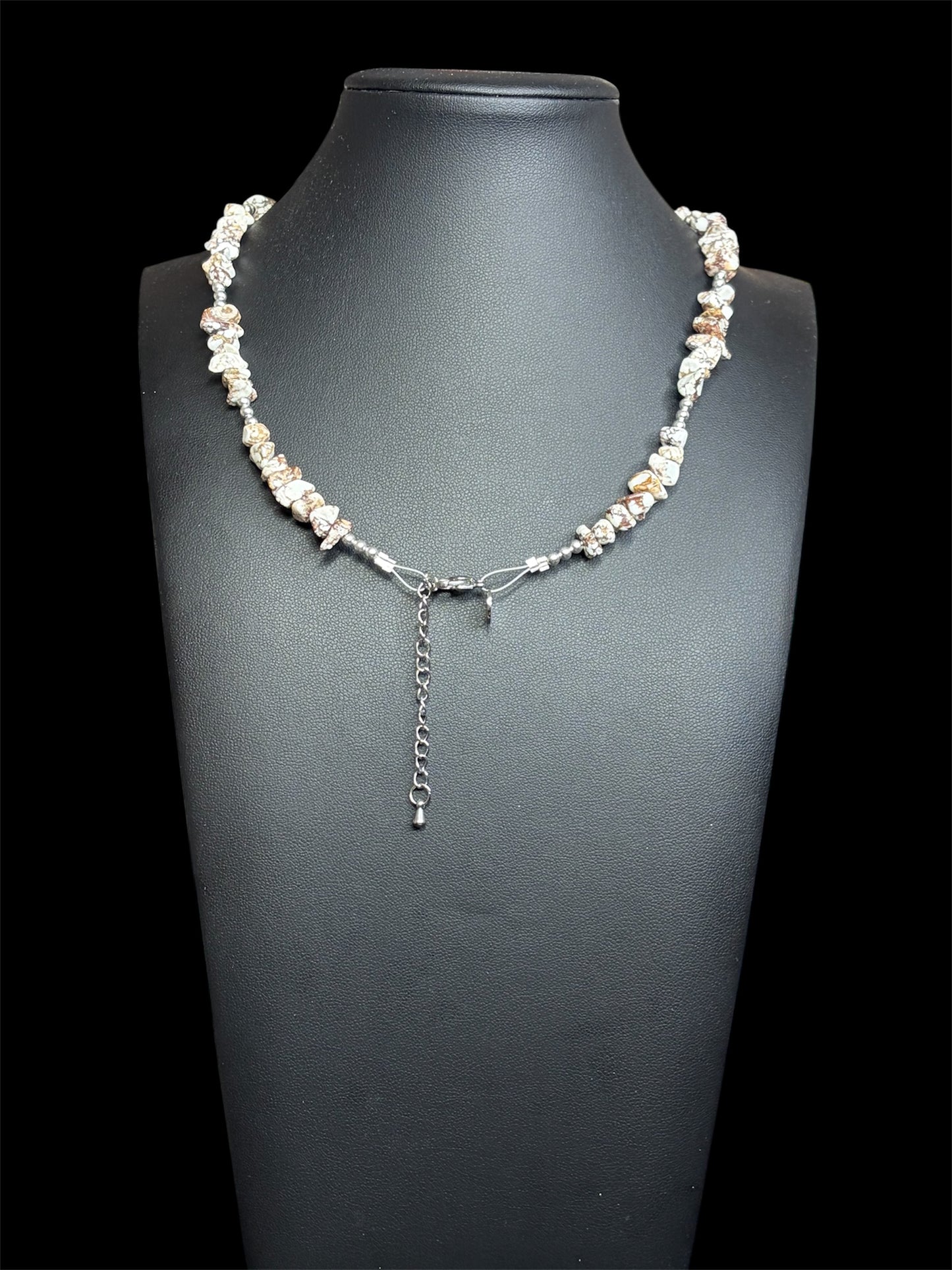 Wild Horse Jasper & Sterling Necklace
