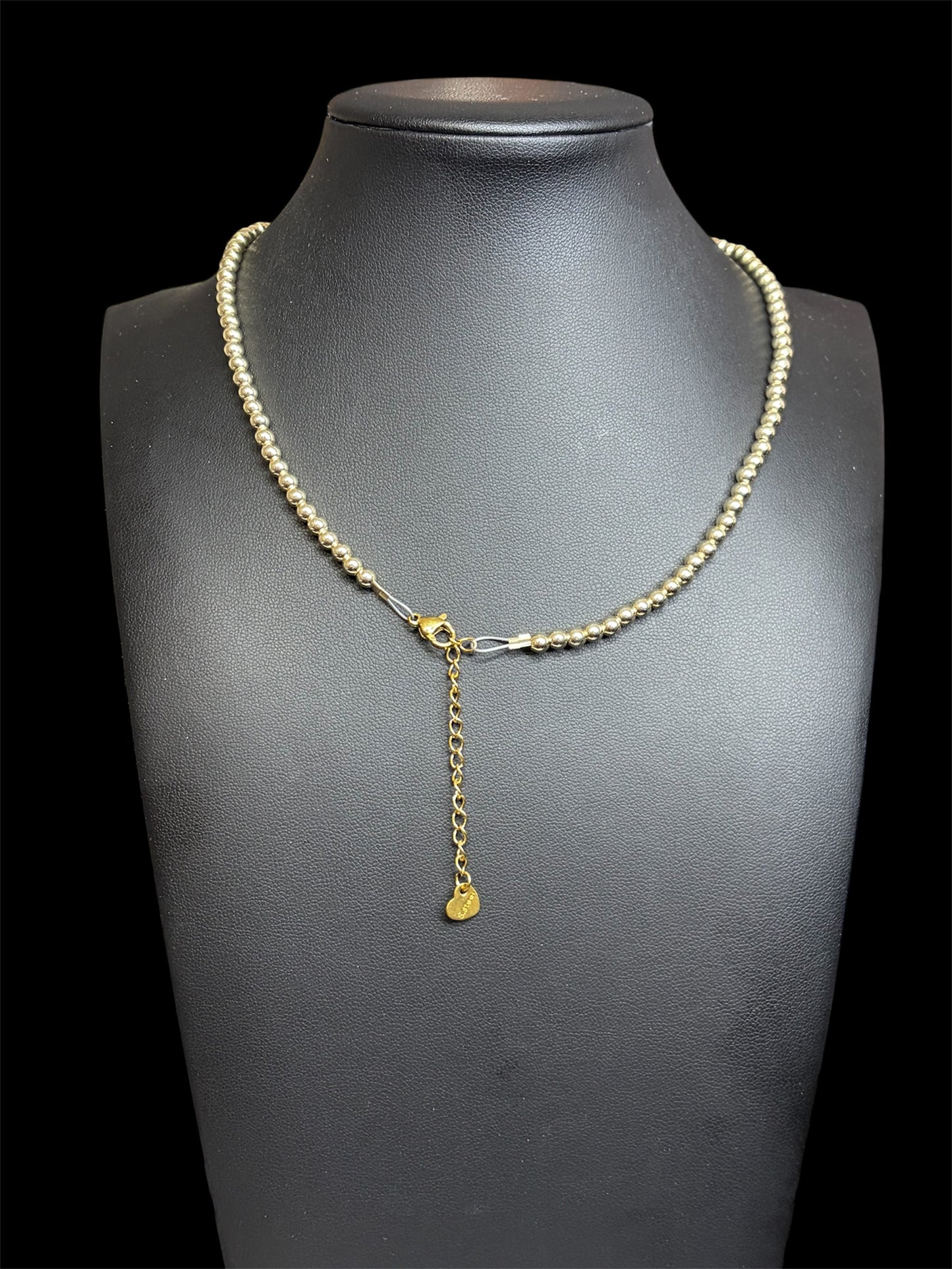 Gold Filled Faceted Kingman Necklace