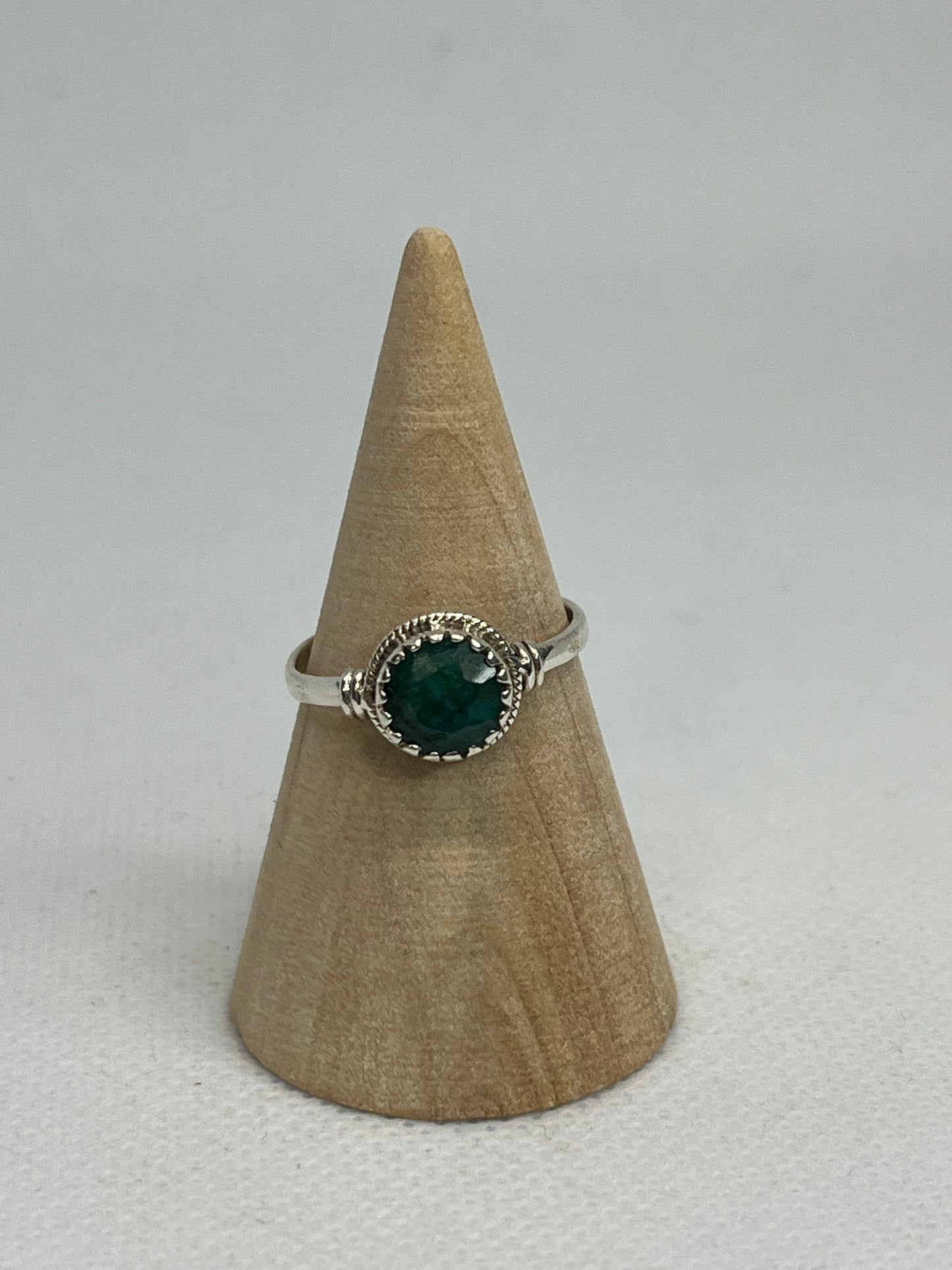 Dainty Semi-Precious Stone Sterling Silver Rings