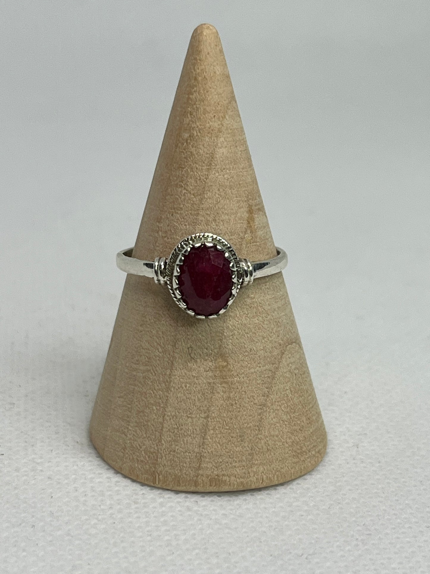 Dainty Semi-Precious Stone Sterling Silver Rings