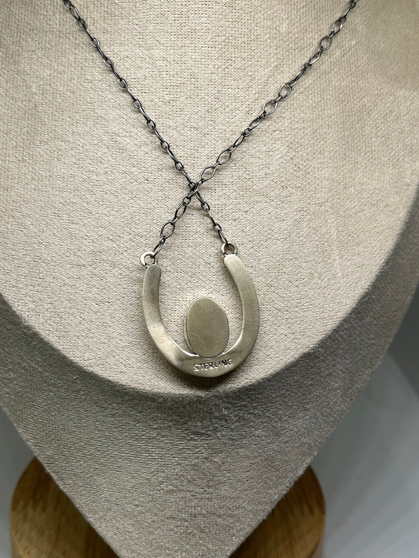 Southwestern Sterling Silver Necklaces - Pink Conch or Orange Spiny